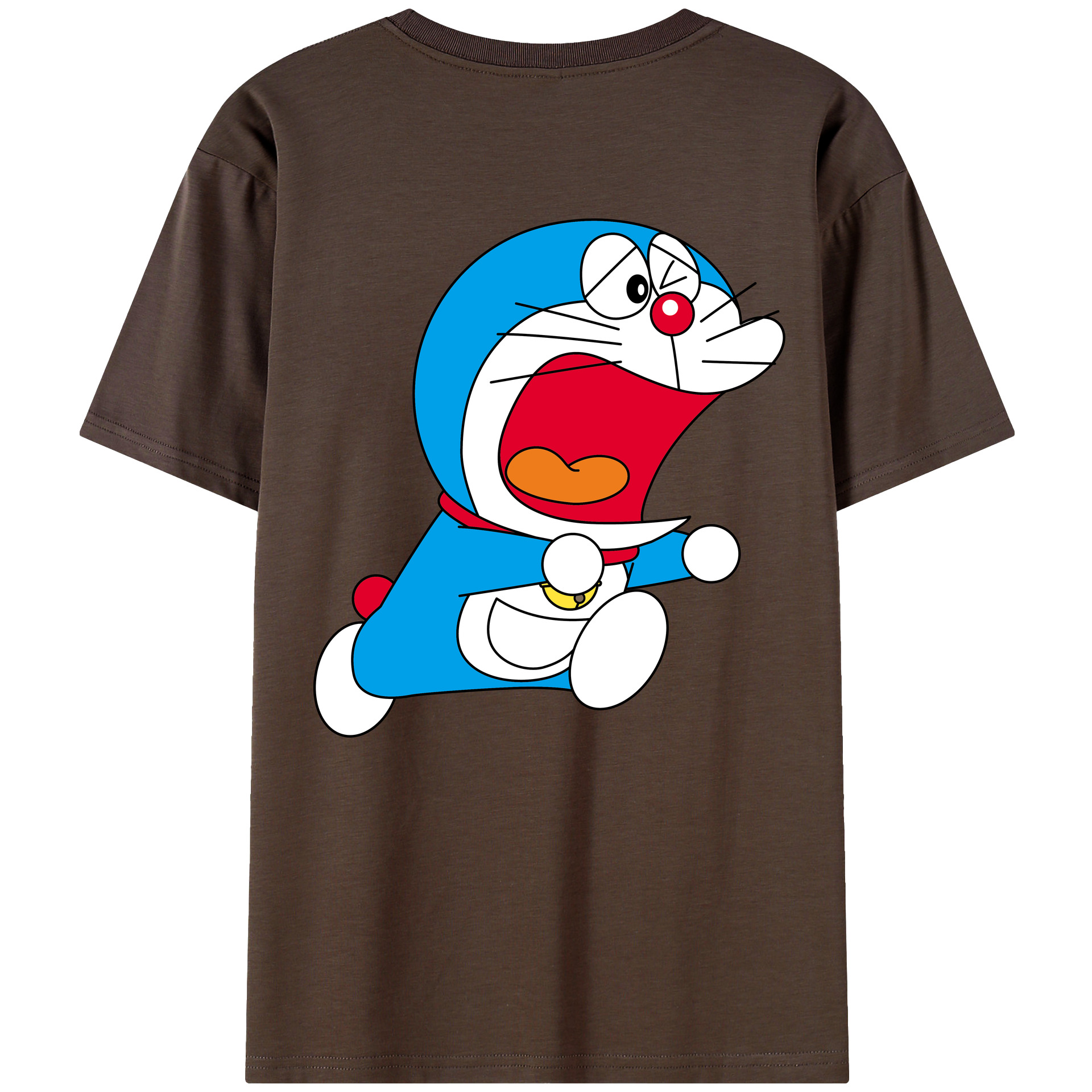 （画像用） ドラえもん Doraemon 綿100％半袖Tシャツ（背面プリント）