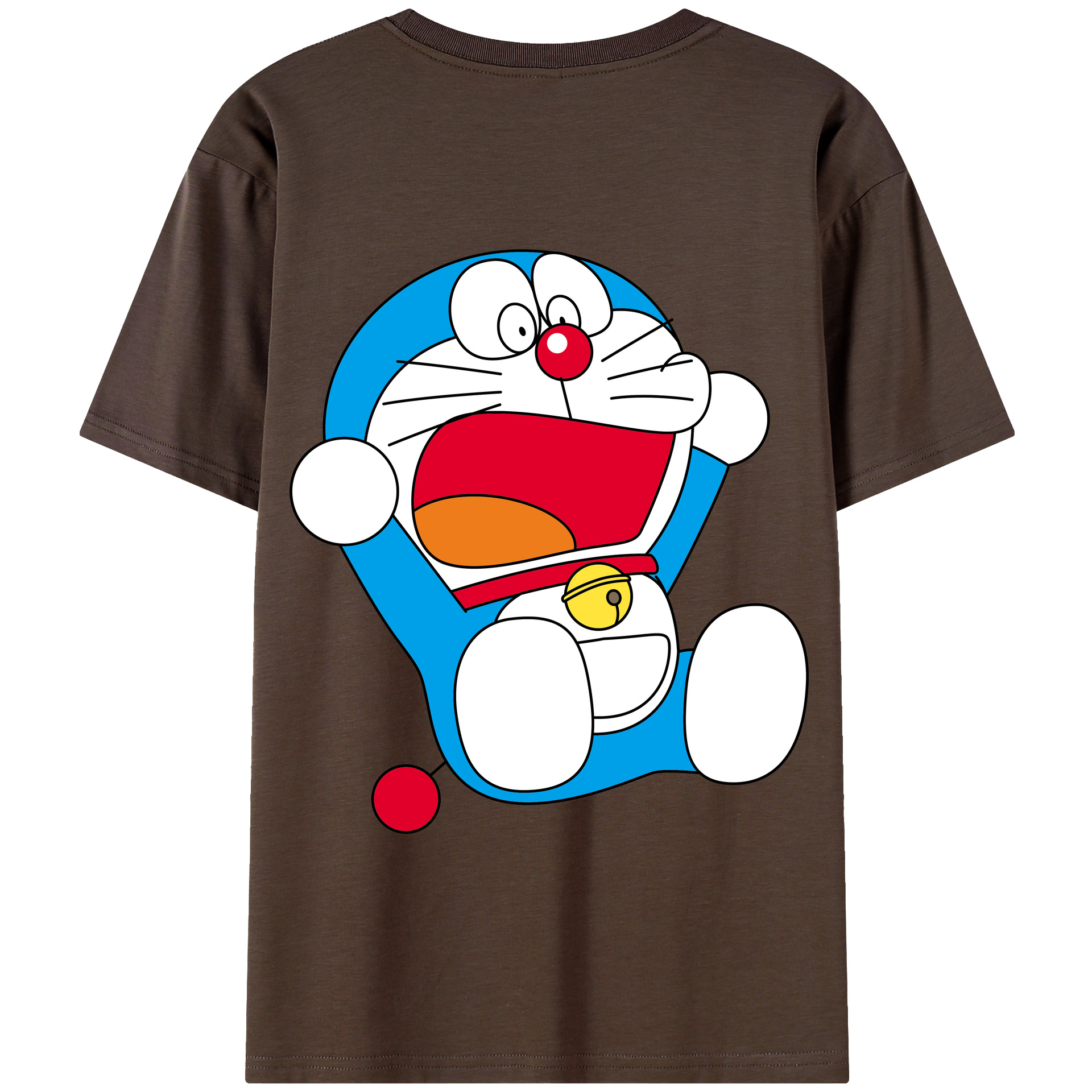 （画像用） ドラえもん Doraemon 綿100％半袖Tシャツ（背面プリント）