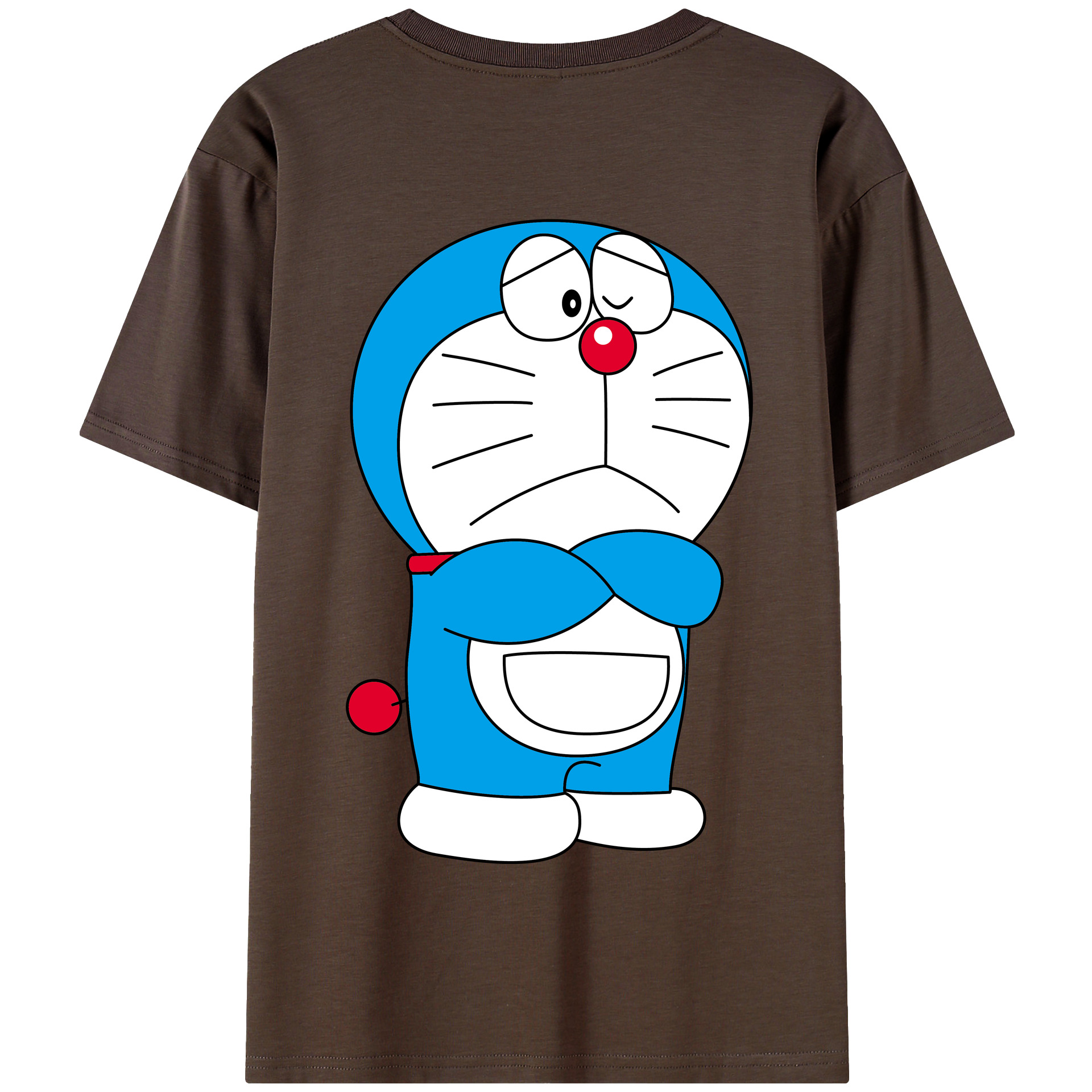 （画像用） ドラえもん Doraemon 綿100％半袖Tシャツ（背面プリント）