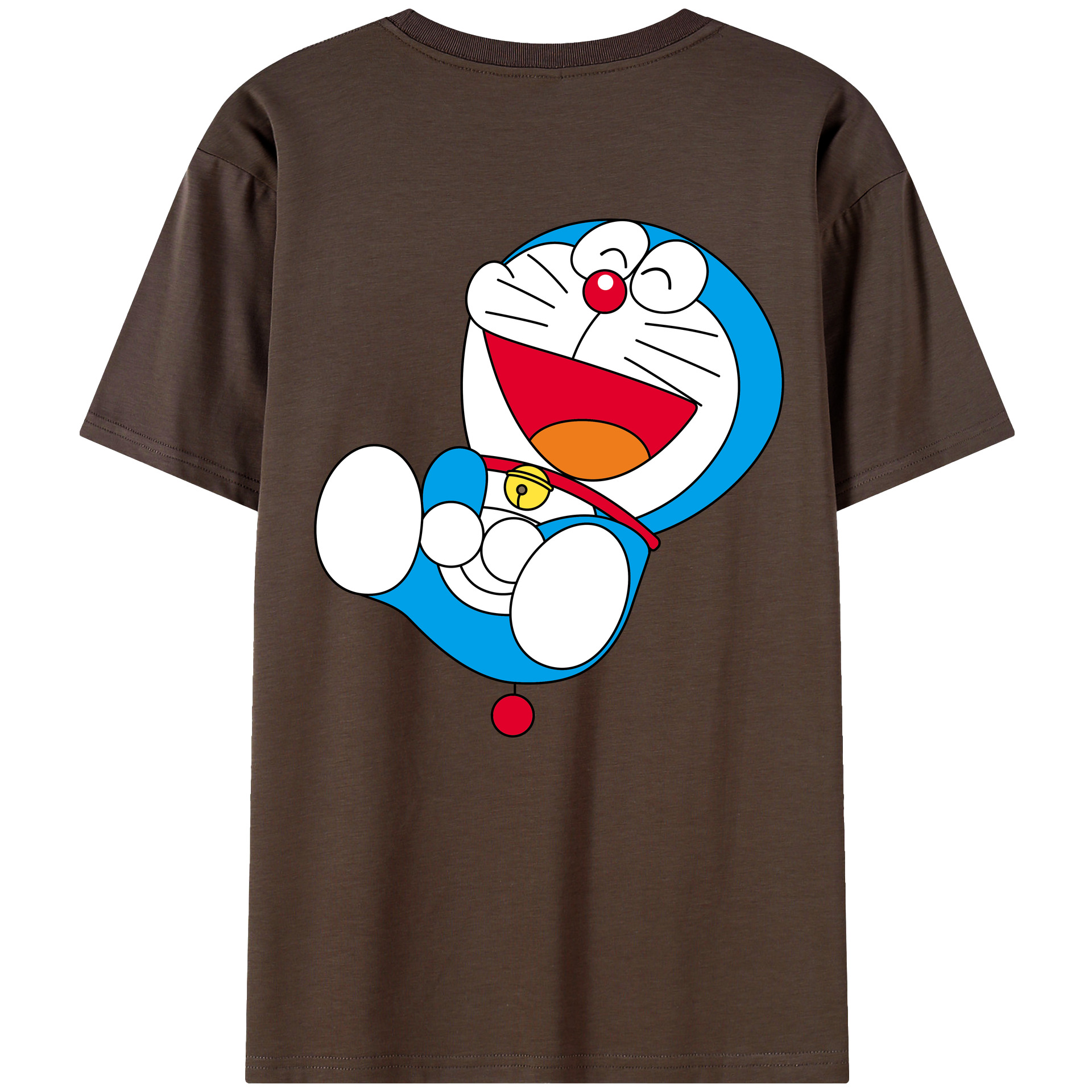 （画像用） ドラえもん Doraemon 綿100％半袖Tシャツ（背面プリント）