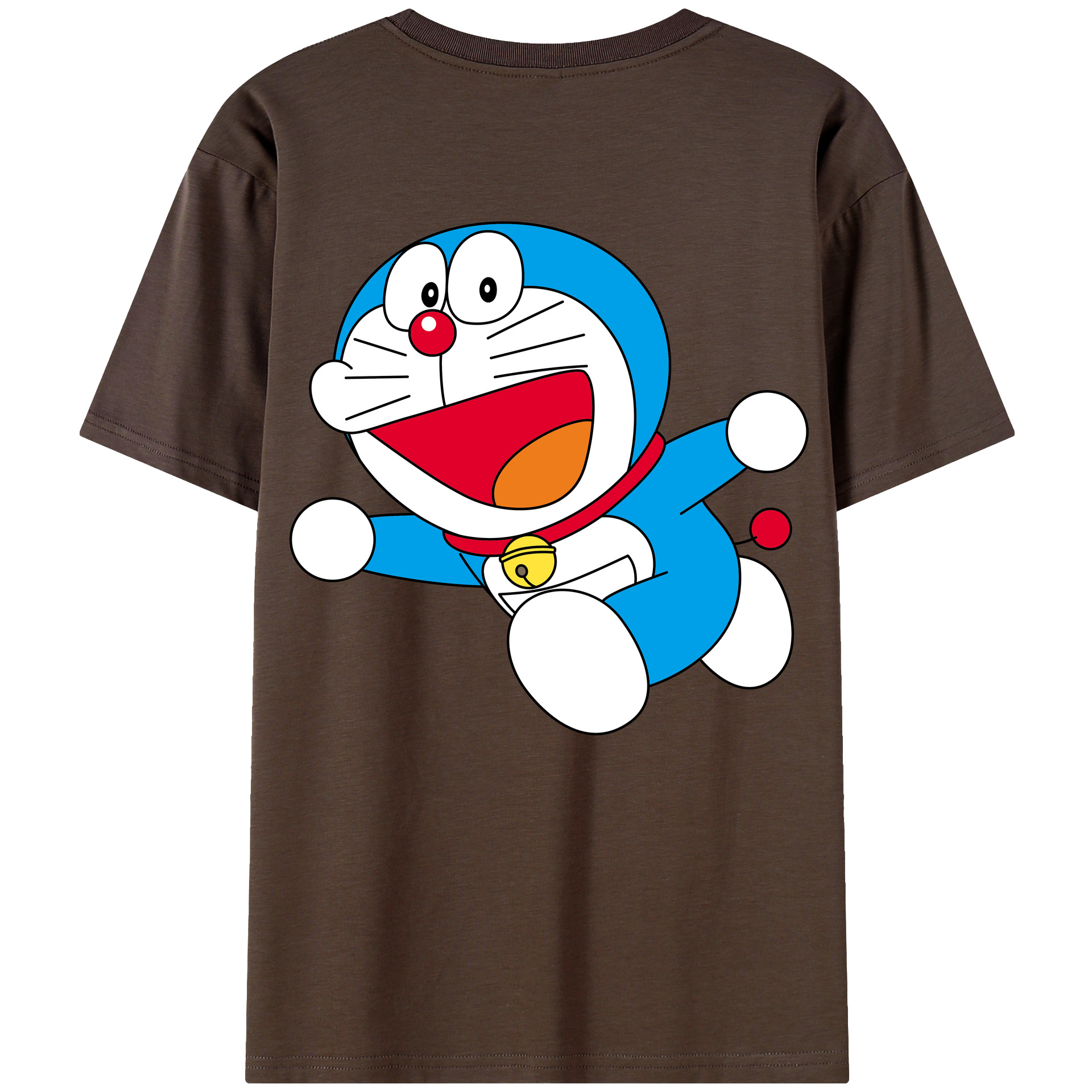 （画像用） ドラえもん Doraemon 綿100％半袖Tシャツ（背面プリント）