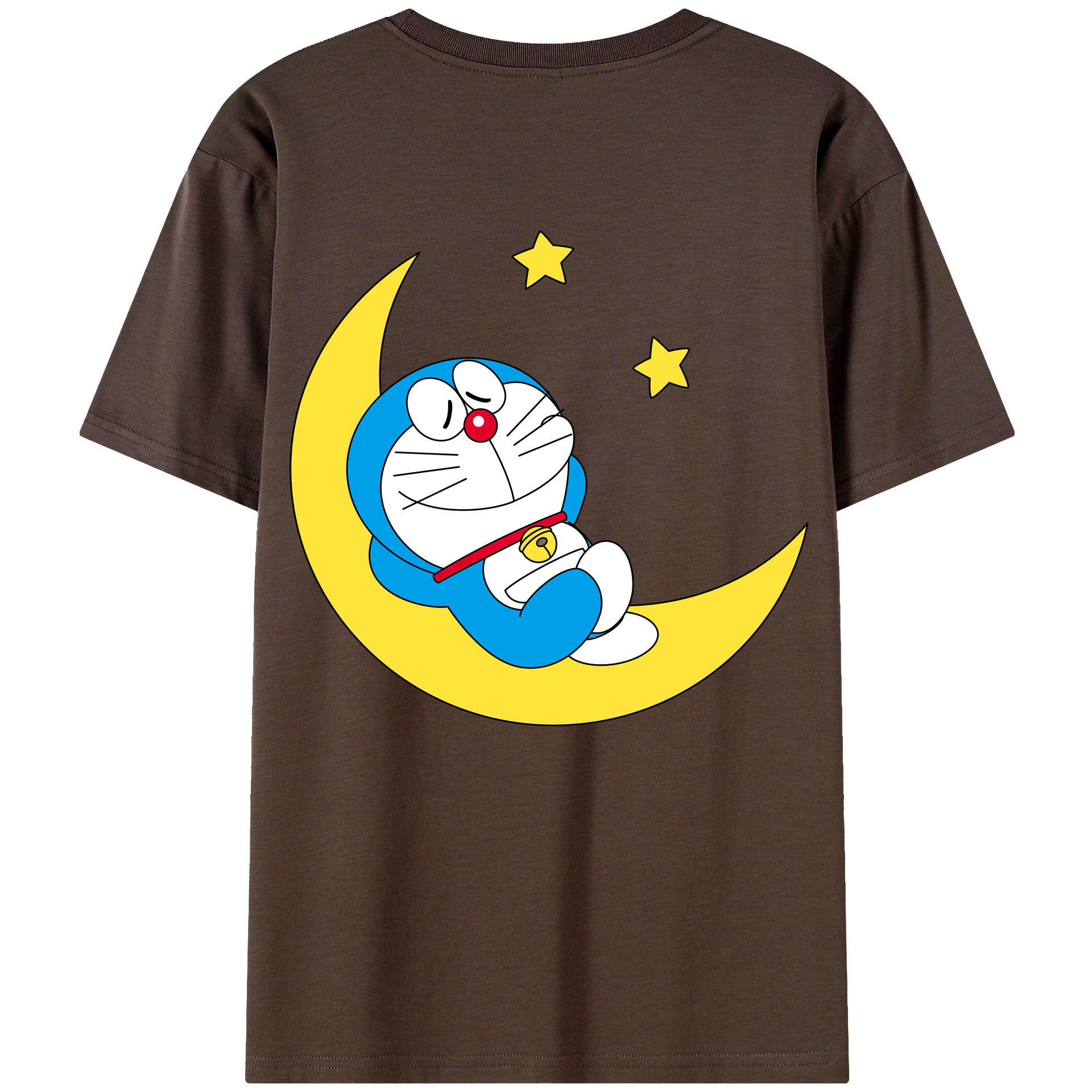 （画像用） ドラえもん Doraemon 綿100％半袖Tシャツ（背面プリント）
