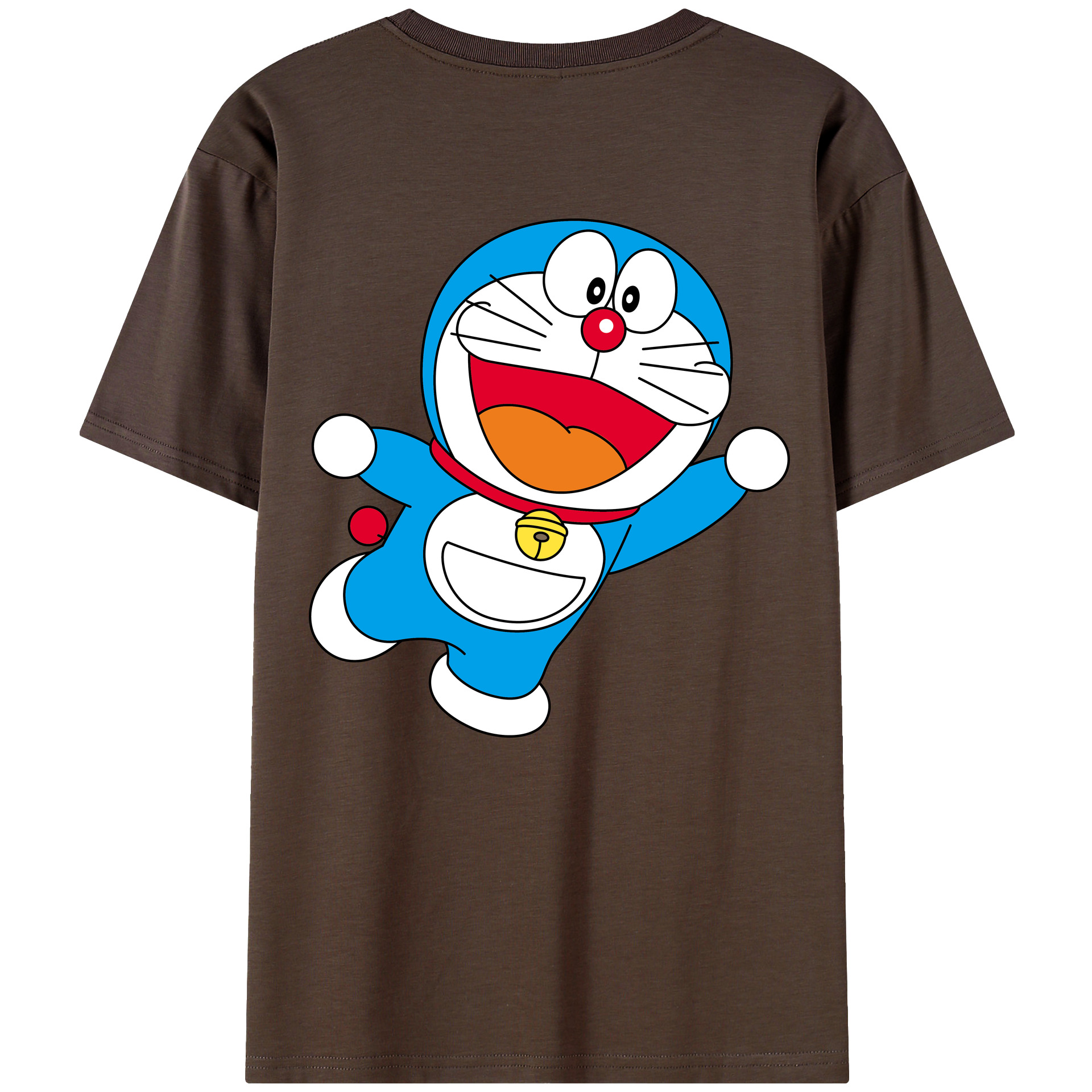 （画像用） ドラえもん Doraemon 綿100％半袖Tシャツ（背面プリント）