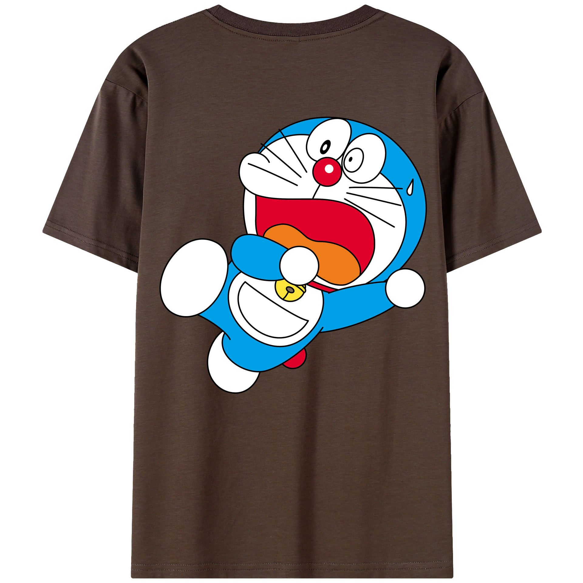 （画像用） ドラえもん Doraemon 綿100％半袖Tシャツ（背面プリント）