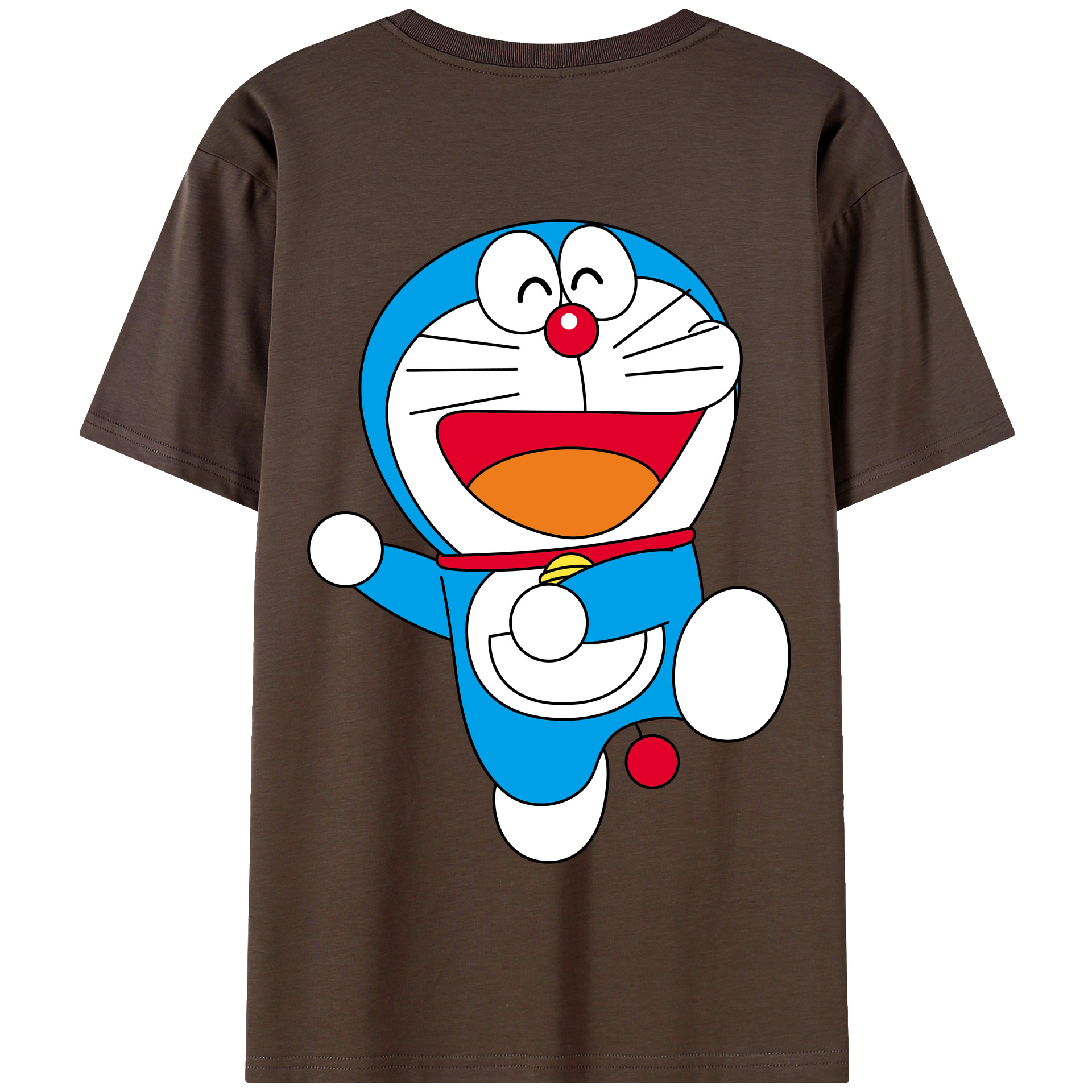 （画像用） ドラえもん Doraemon 綿100％半袖Tシャツ（背面プリント）