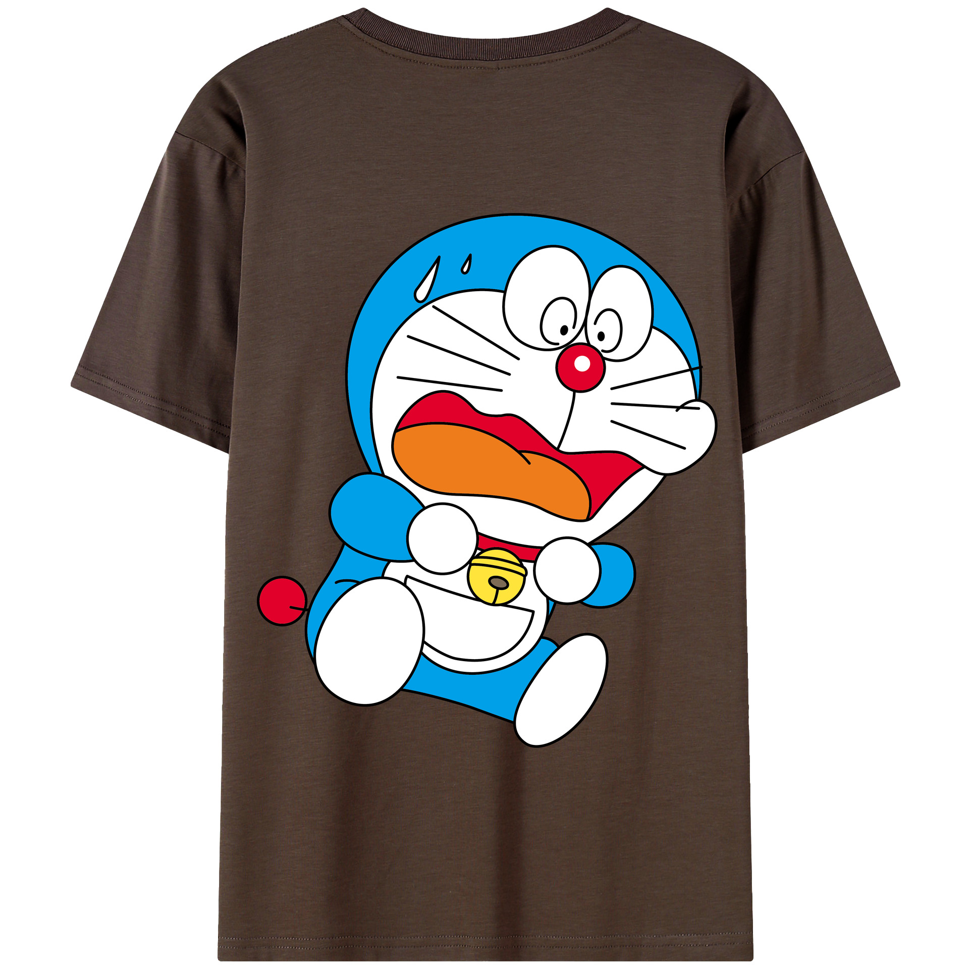 （画像用） ドラえもん Doraemon 綿100％半袖Tシャツ（背面プリント）