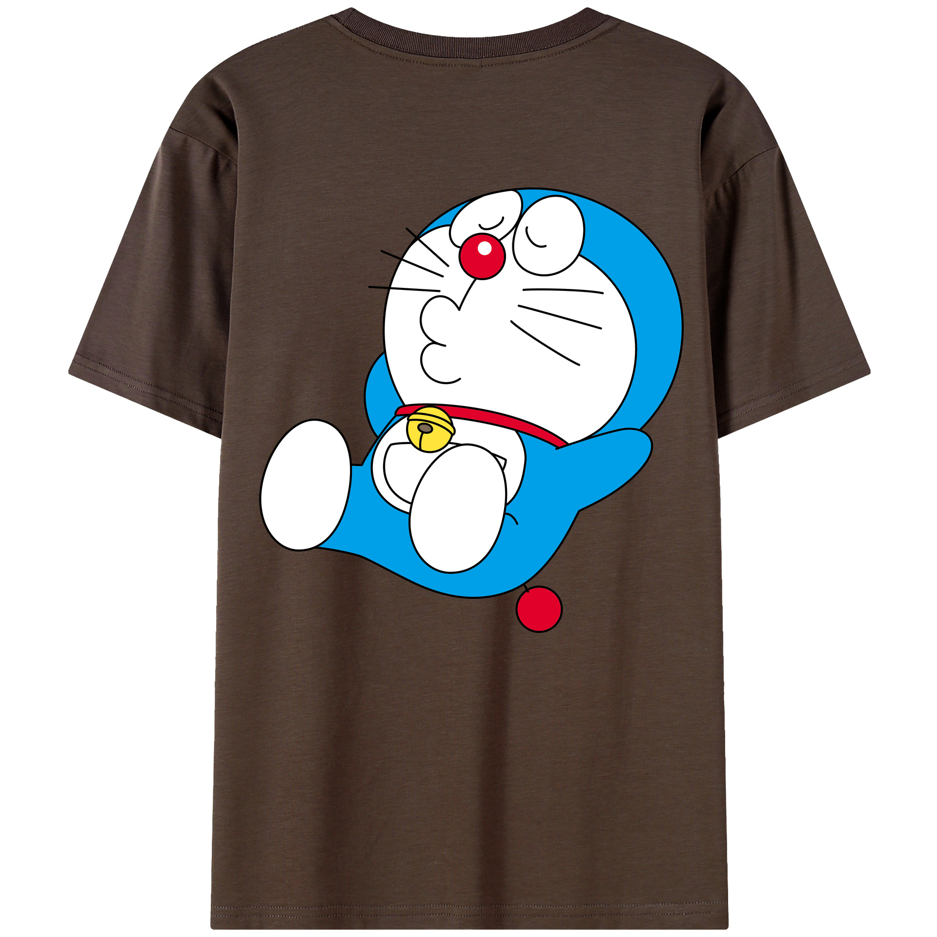 （画像用） ドラえもん Doraemon 綿100％半袖Tシャツ（背面プリント）