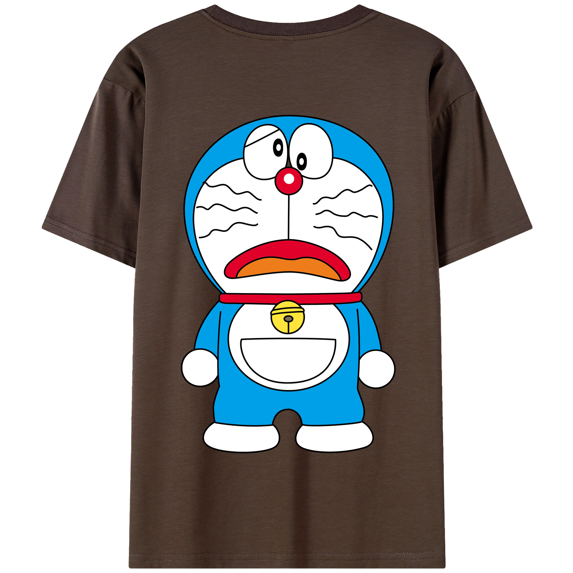 （画像用） ドラえもん Doraemon 綿100％半袖Tシャツ（背面プリント）