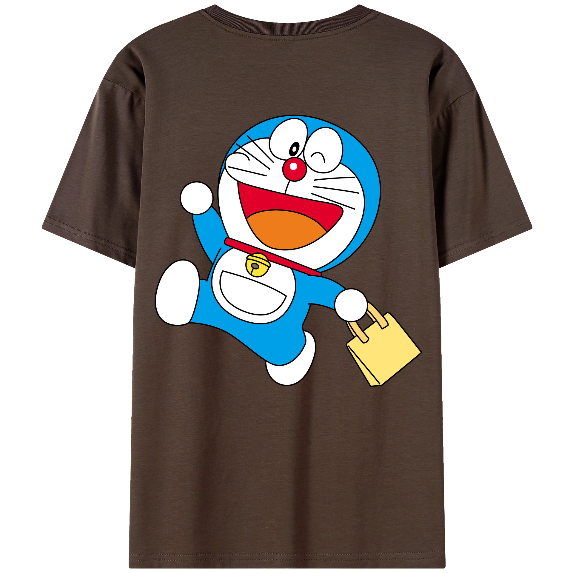 （画像用） ドラえもん Doraemon 綿100％半袖Tシャツ（背面プリント）