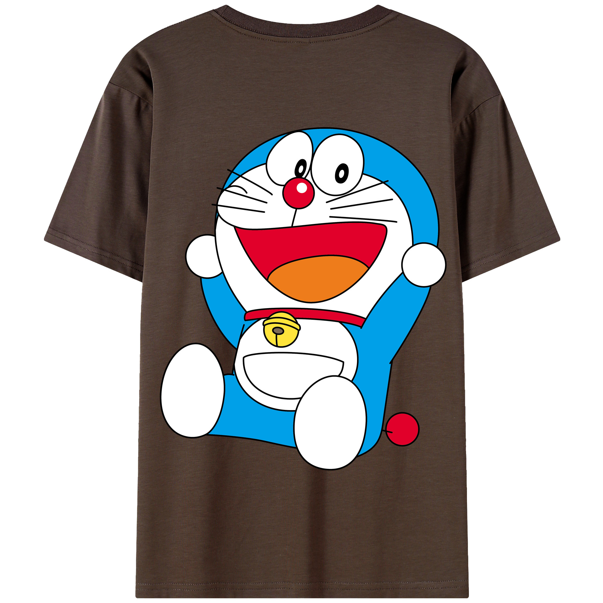 （画像用） ドラえもん Doraemon 綿100％半袖Tシャツ（背面プリント）