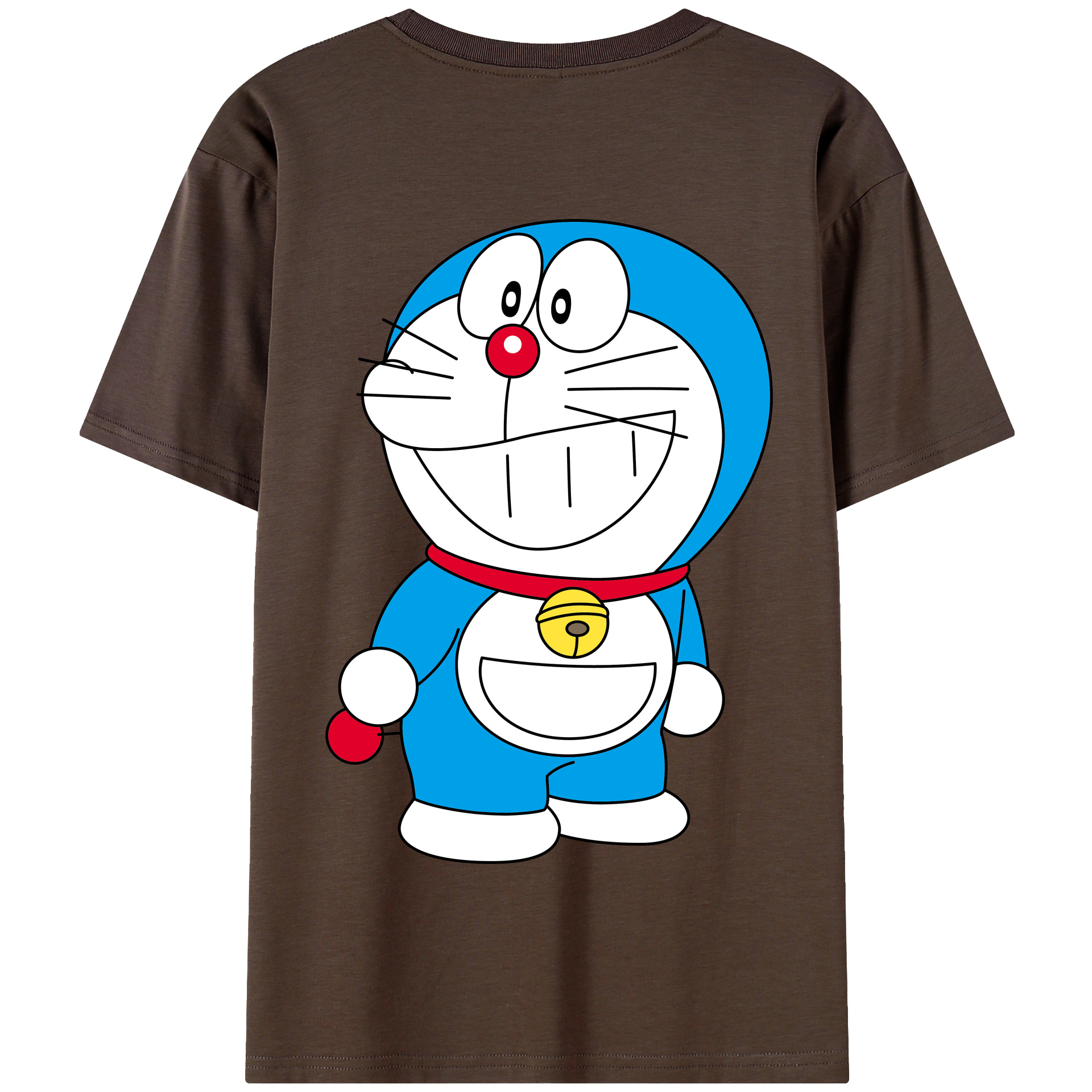 （画像用） ドラえもん Doraemon 綿100％半袖Tシャツ（背面プリント）