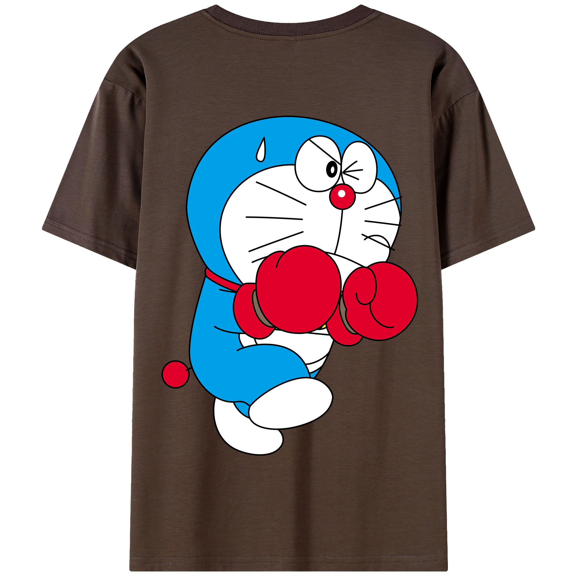 （画像用） ドラえもん Doraemon 綿100％半袖Tシャツ（背面プリント）