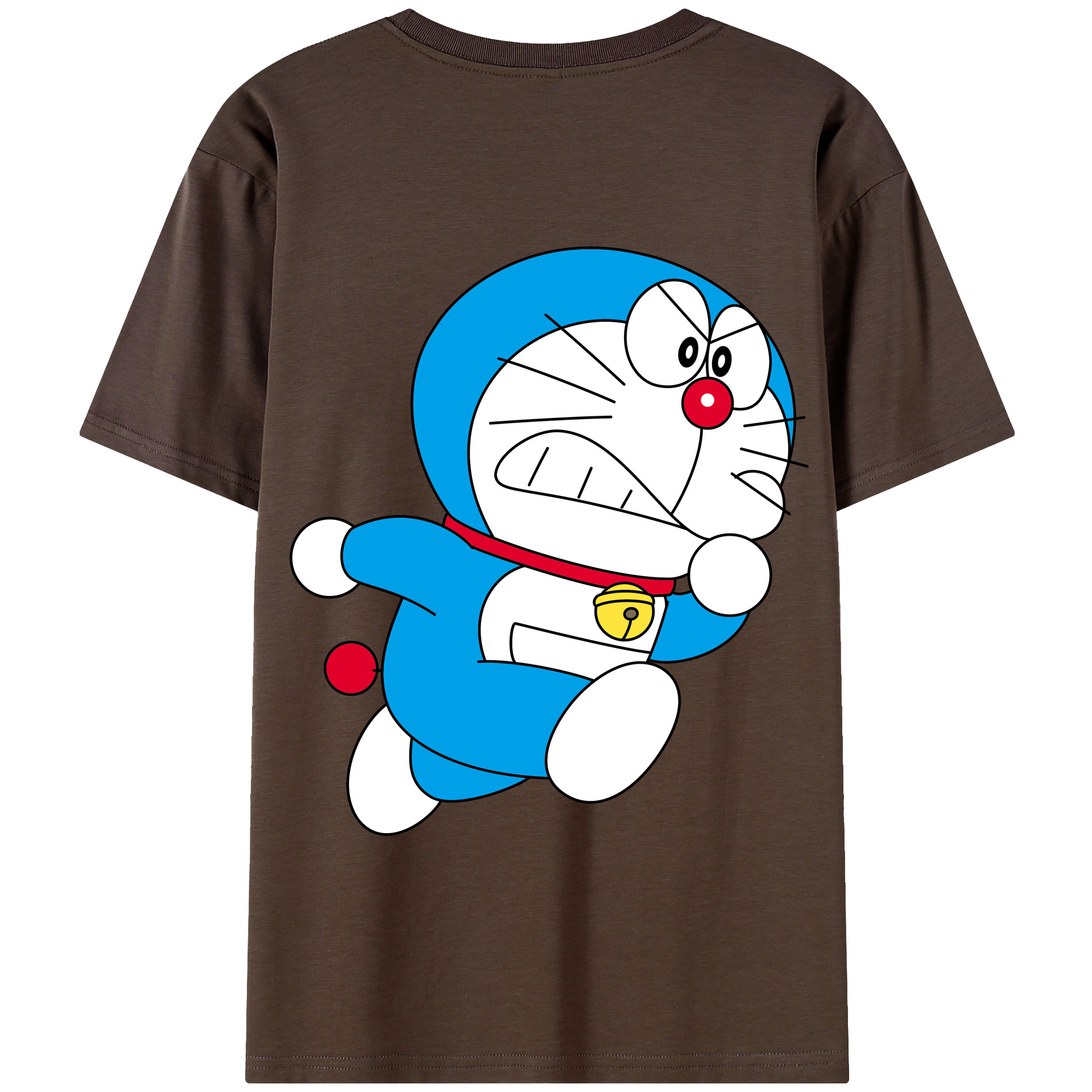 （画像用） ドラえもん Doraemon 綿100％半袖Tシャツ（背面プリント）