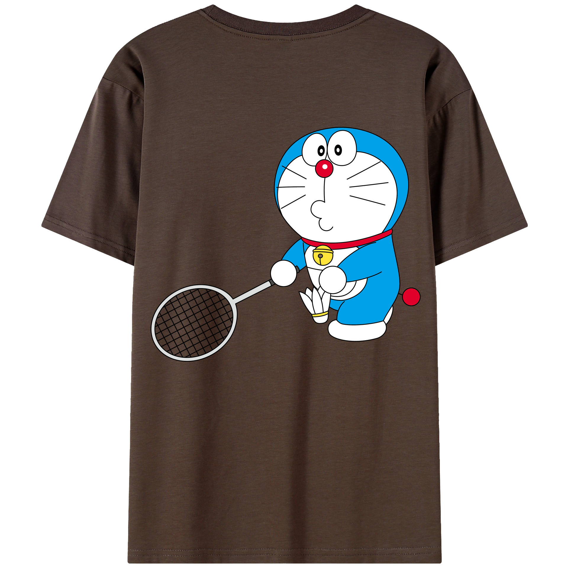 （画像用） ドラえもん Doraemon 綿100％半袖Tシャツ（背面プリント）