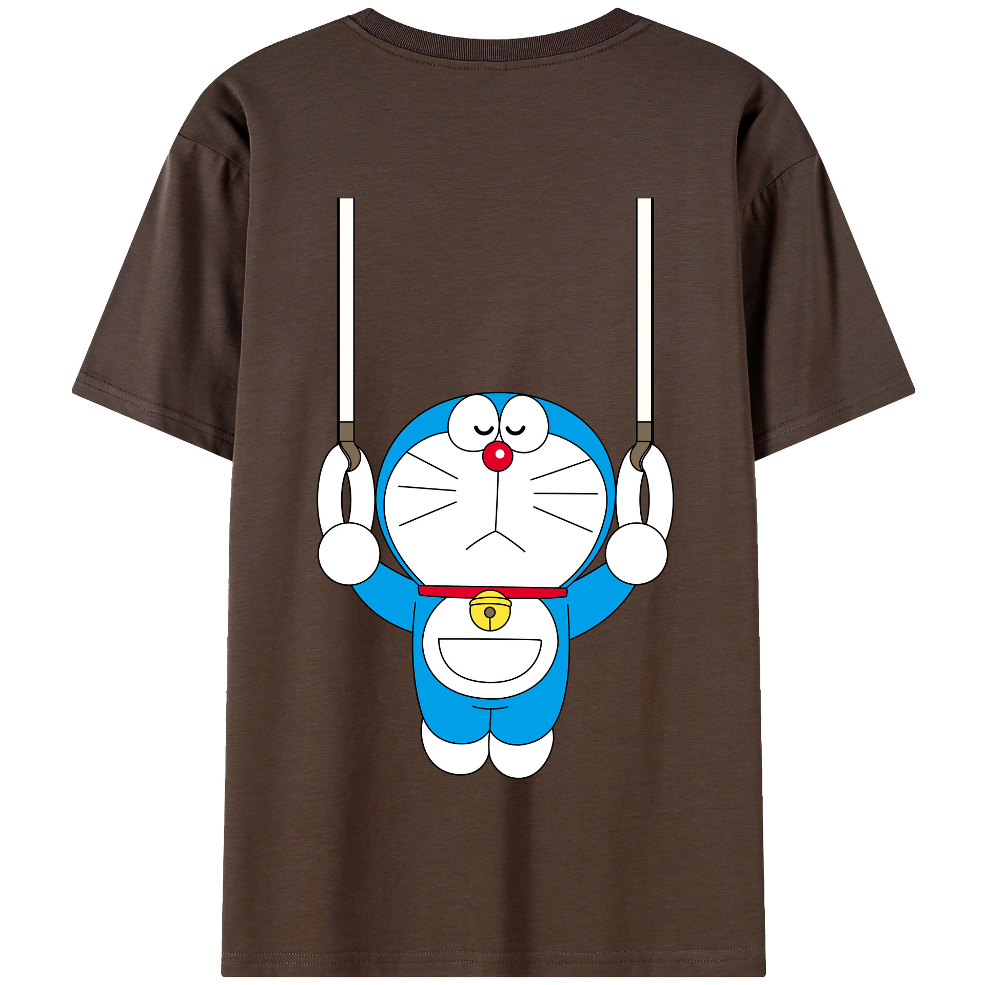 （画像用） ドラえもん Doraemon 綿100％半袖Tシャツ（背面プリント）