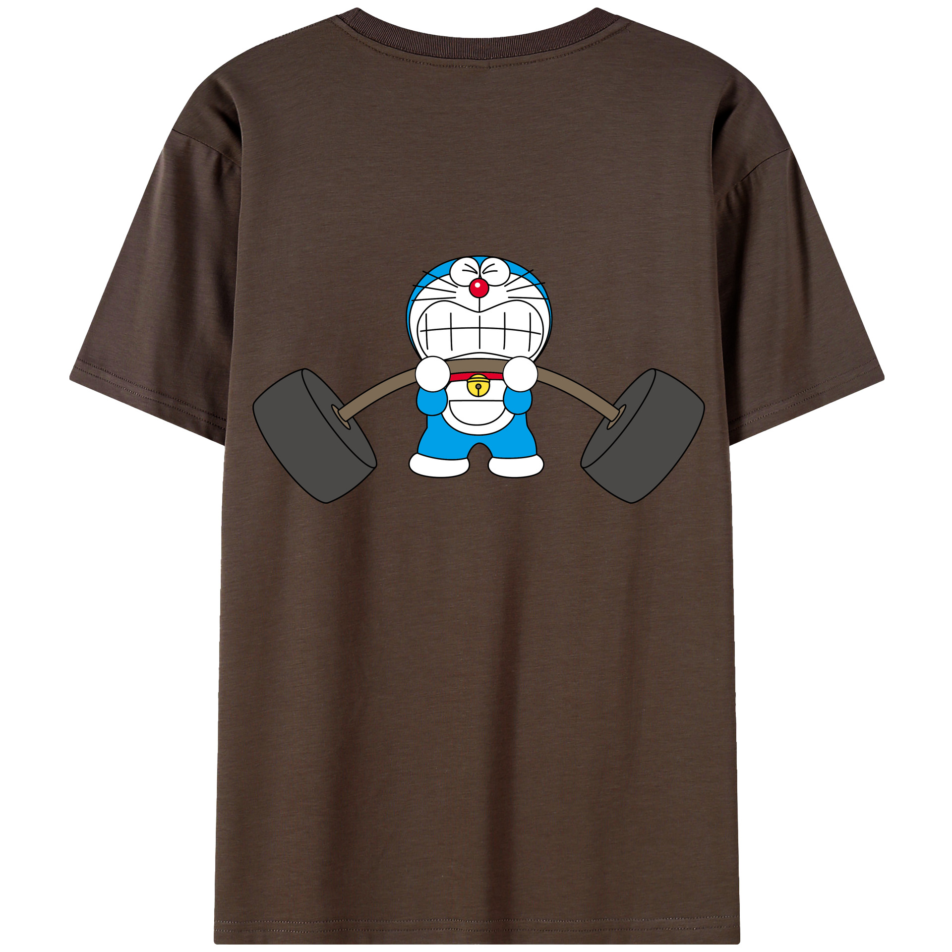 （画像用） ドラえもん Doraemon 綿100％半袖Tシャツ（背面プリント）
