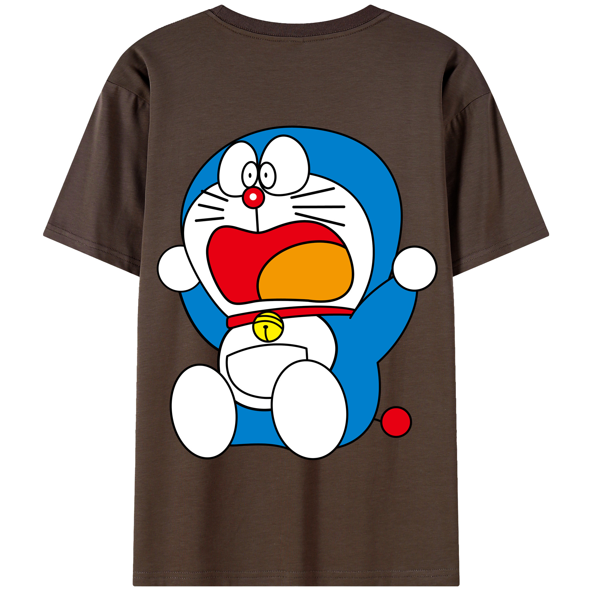 （画像用） ドラえもん Doraemon 綿100％半袖Tシャツ（背面プリント）