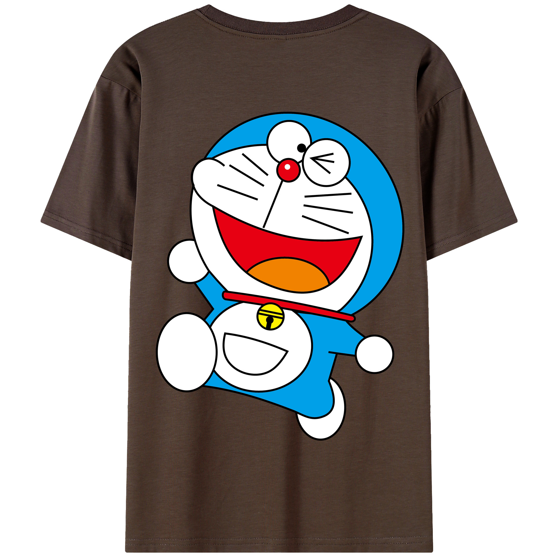 （画像用） ドラえもん Doraemon 綿100％半袖Tシャツ（背面プリント）