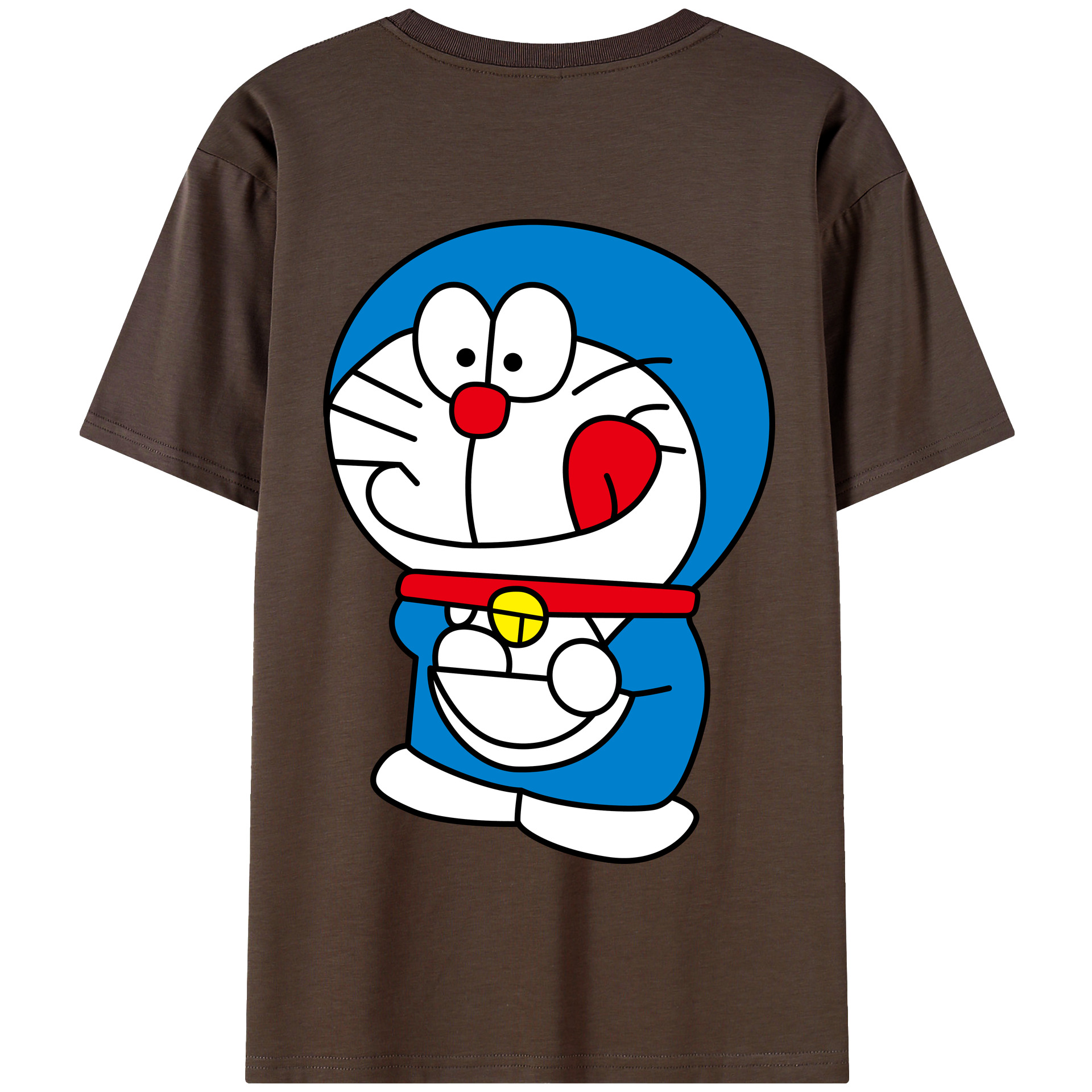 （画像用） ドラえもん Doraemon 綿100％半袖Tシャツ（背面プリント）