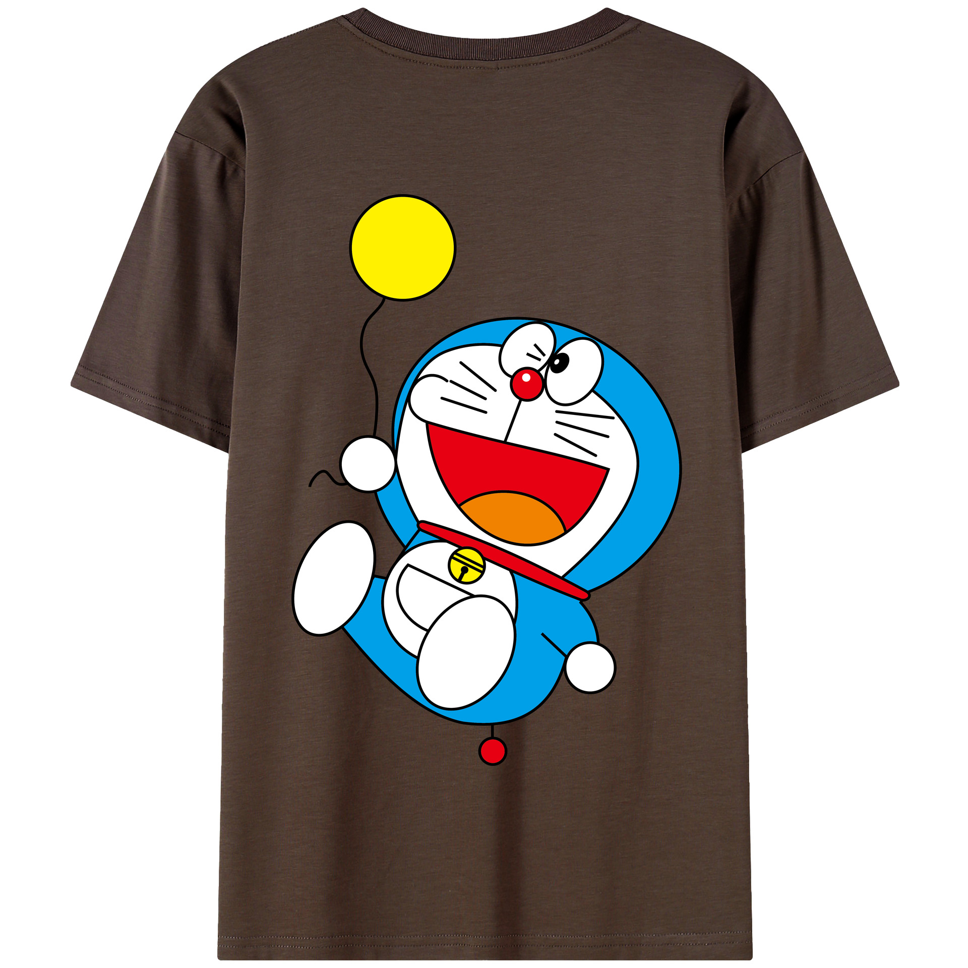 （画像用） ドラえもん Doraemon 綿100％半袖Tシャツ（背面プリント）