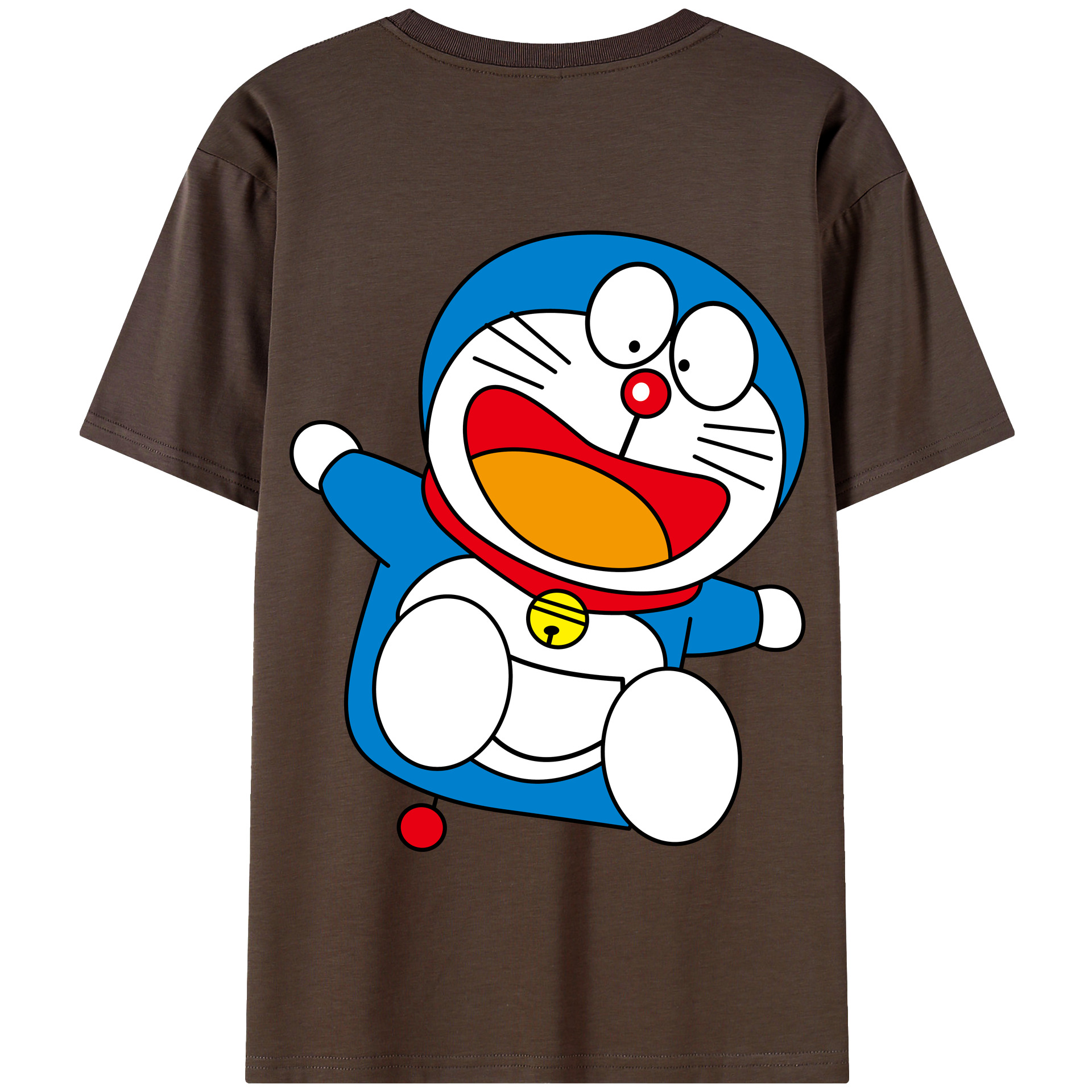 （画像用） ドラえもん Doraemon 綿100％半袖Tシャツ（背面プリント）