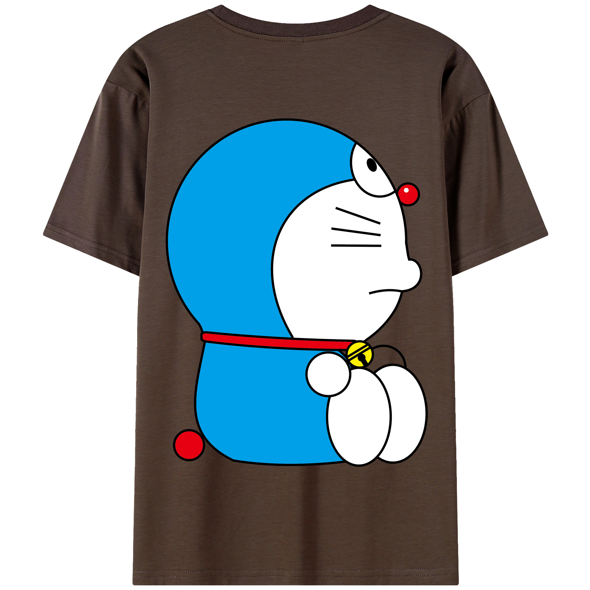 （画像用） ドラえもん Doraemon 綿100％半袖Tシャツ（背面プリント）