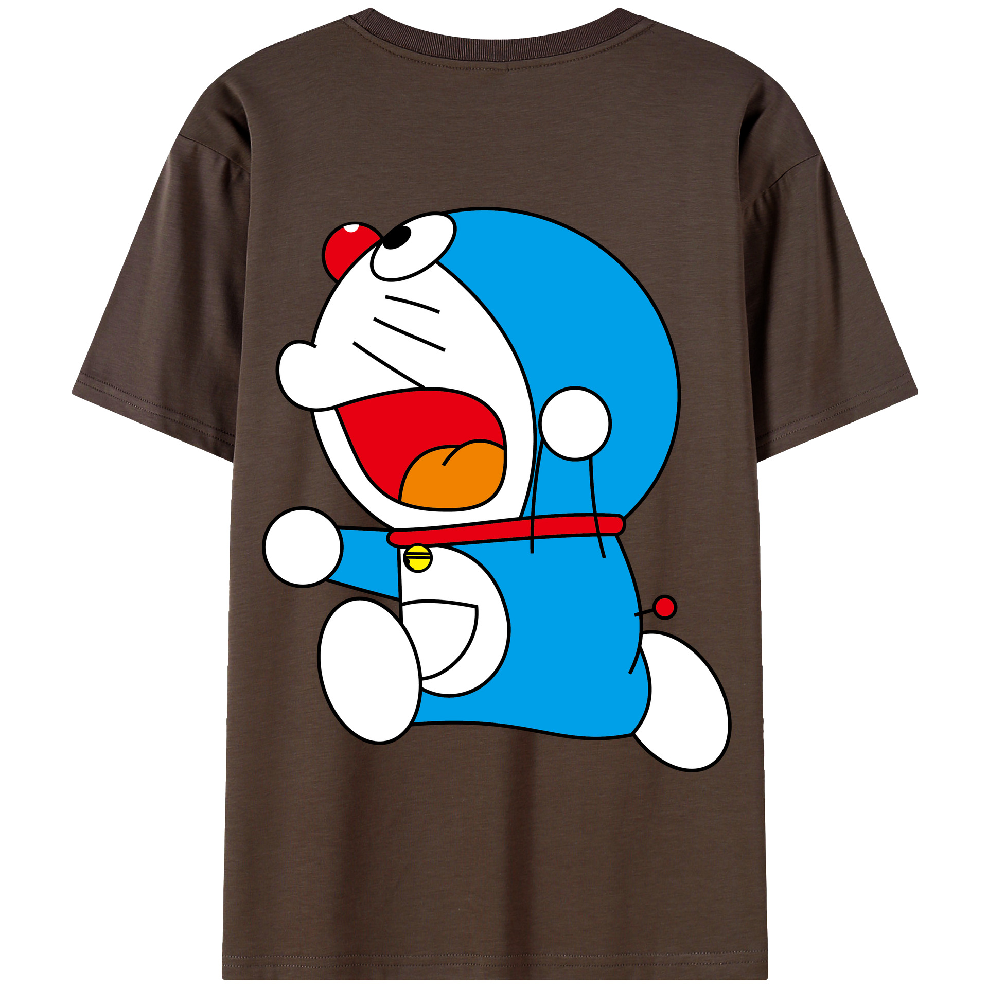（画像用） ドラえもん Doraemon 綿100％半袖Tシャツ（背面プリント）