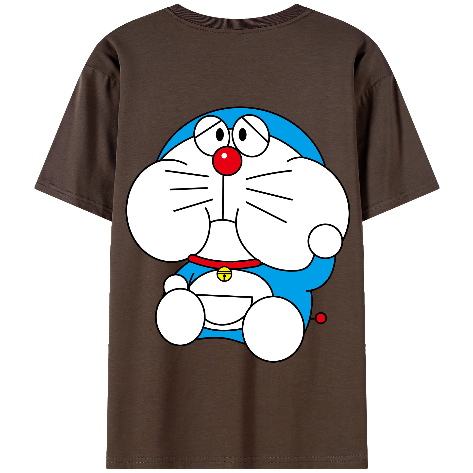 （画像用） ドラえもん Doraemon 綿100％半袖Tシャツ（背面プリント）