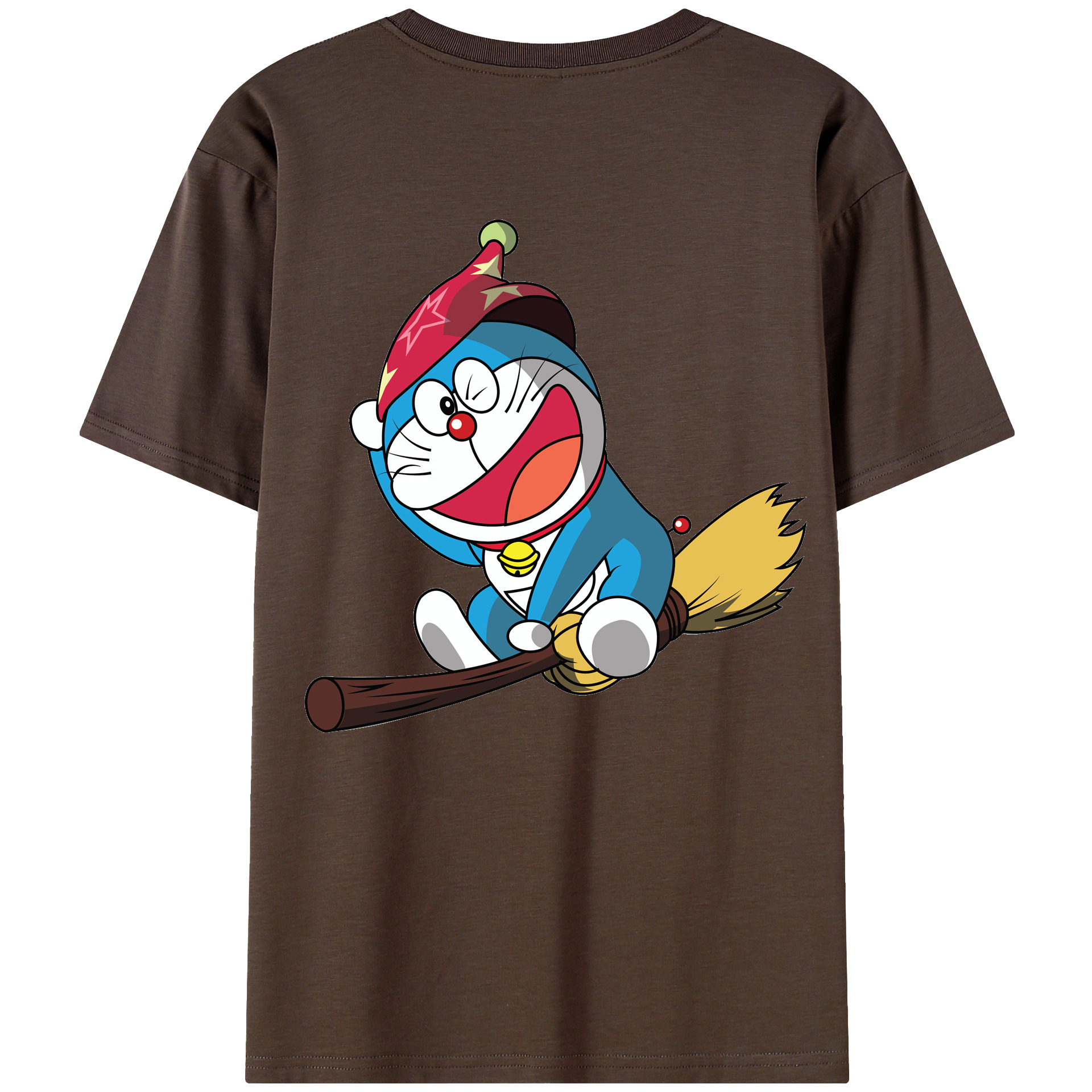 （画像用） ドラえもん Doraemon 綿100％半袖Tシャツ（背面プリント）
