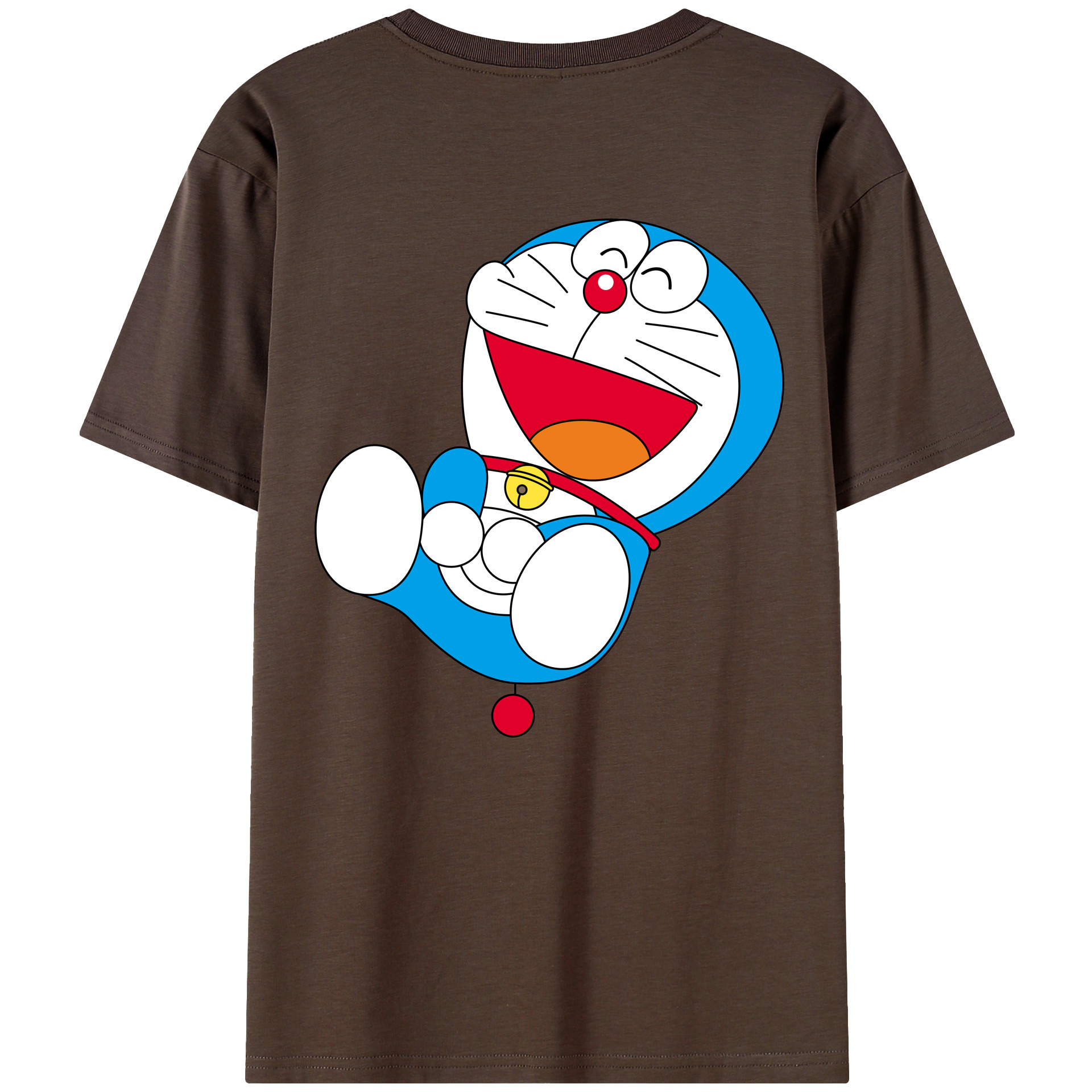 （画像用） ドラえもん Doraemon 綿100％半袖Tシャツ（背面プリント）