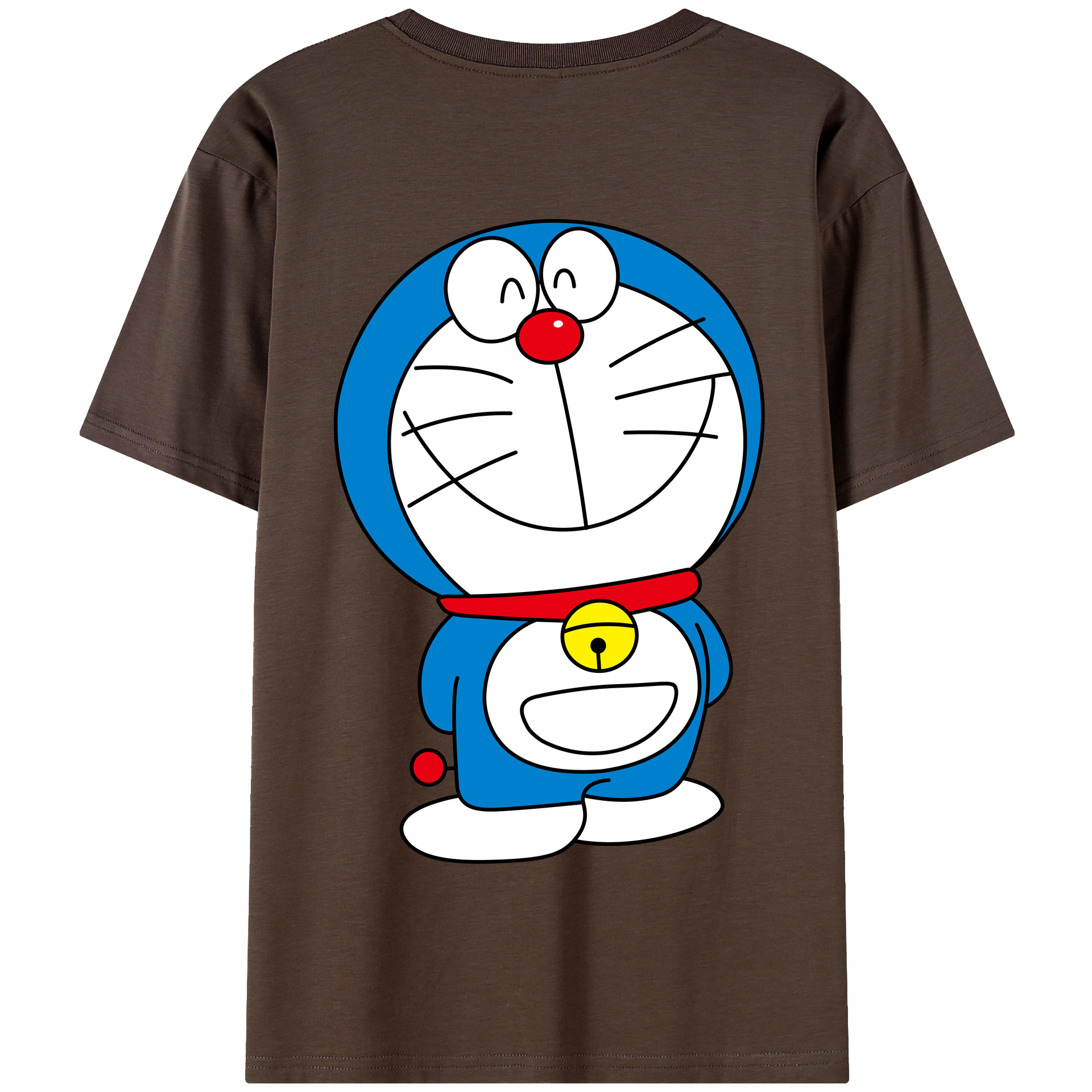 （画像用） ドラえもん Doraemon 綿100％半袖Tシャツ（背面プリント）