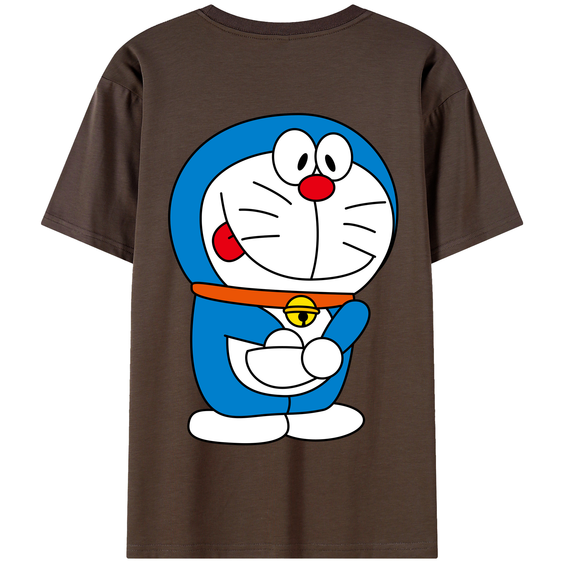 （画像用） ドラえもん Doraemon 綿100％半袖Tシャツ（背面プリント）