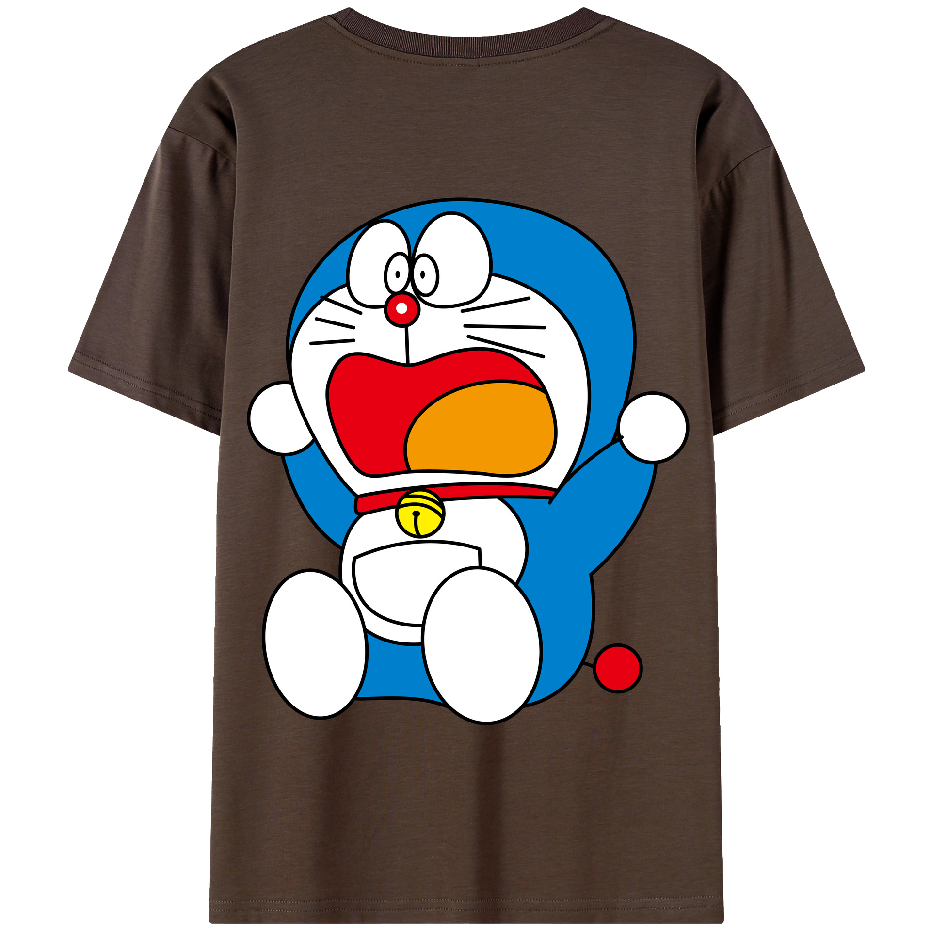 （画像用） ドラえもん Doraemon 綿100％半袖Tシャツ（背面プリント）