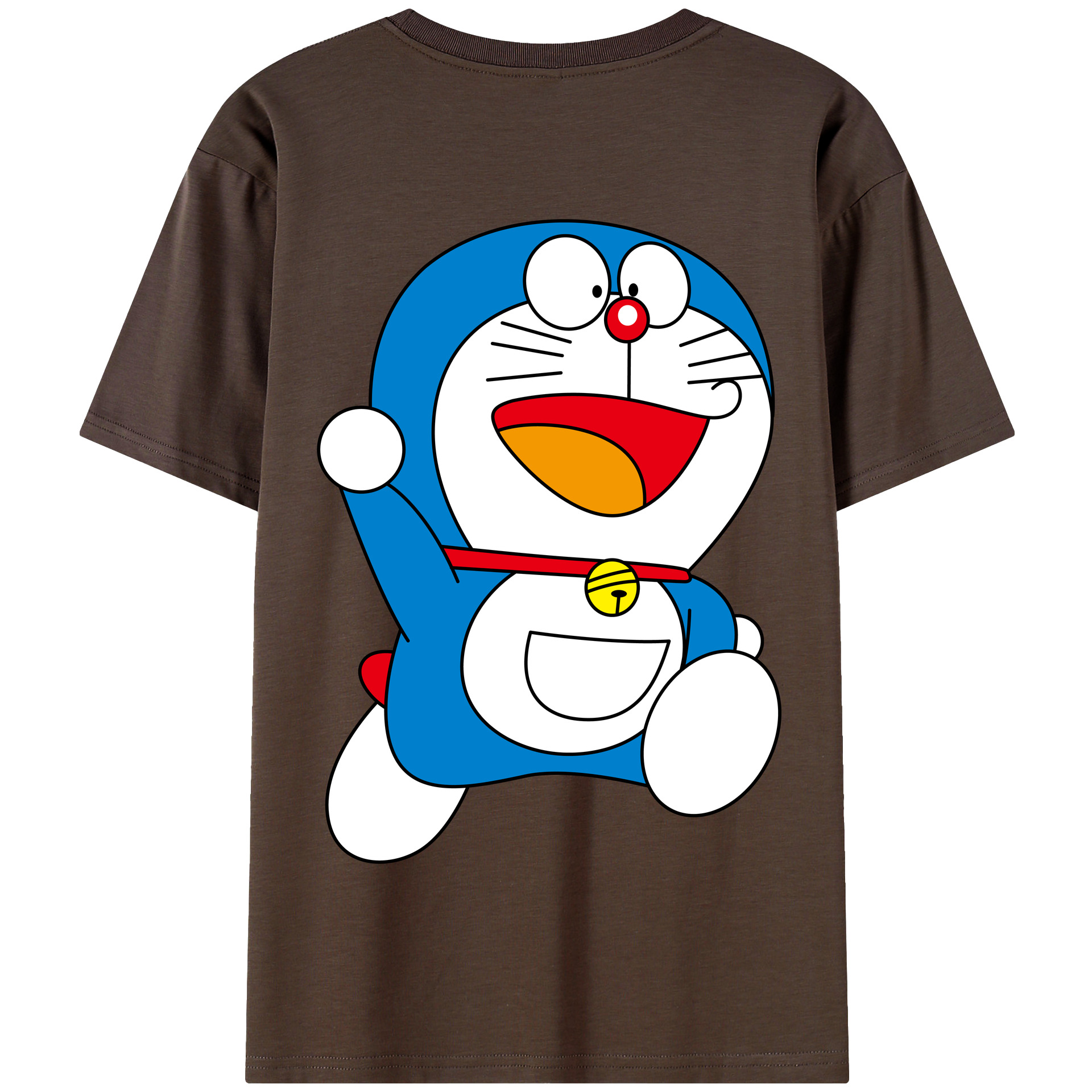 （画像用） ドラえもん Doraemon 綿100％半袖Tシャツ（背面プリント）