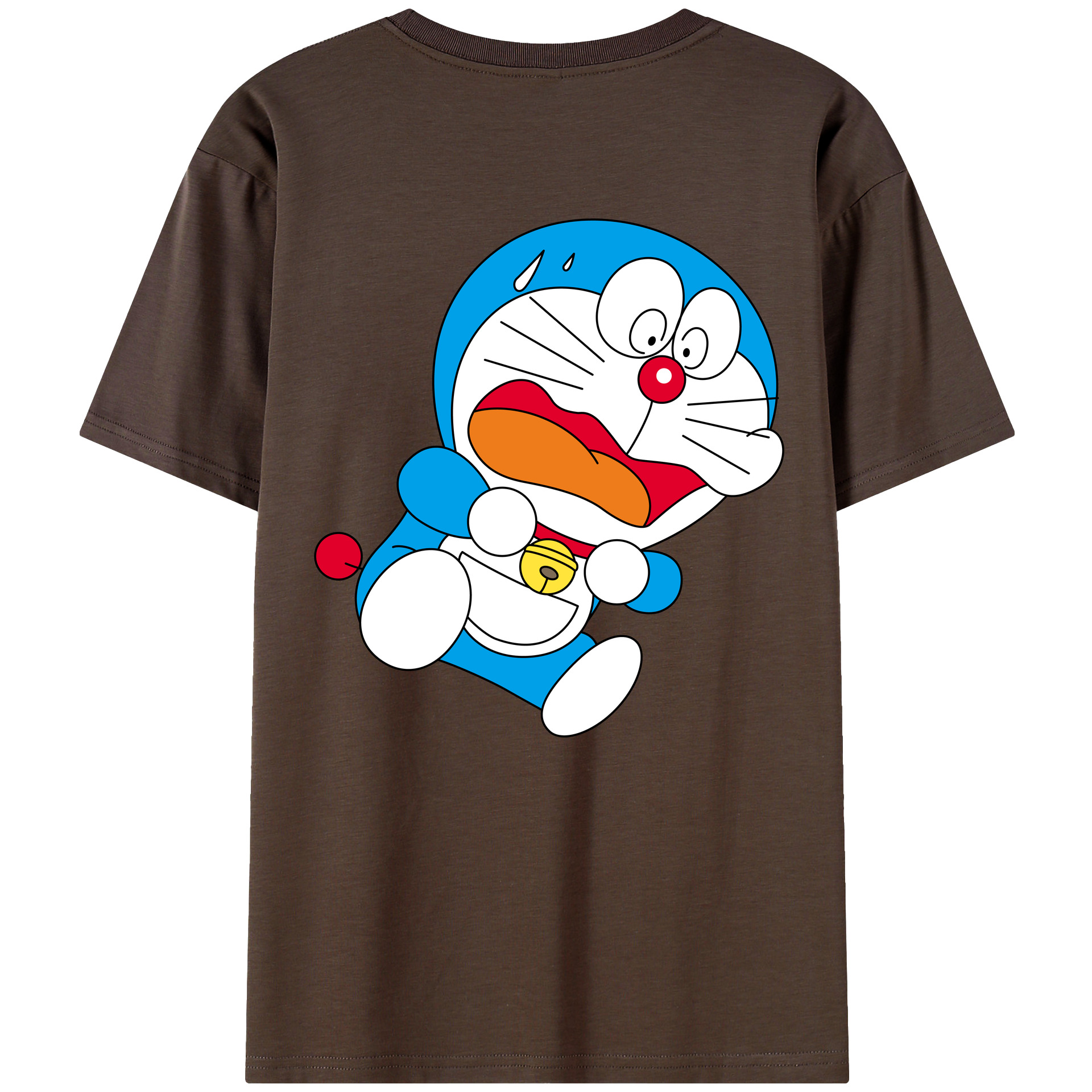 （画像用） ドラえもん Doraemon 綿100％半袖Tシャツ（背面プリント）