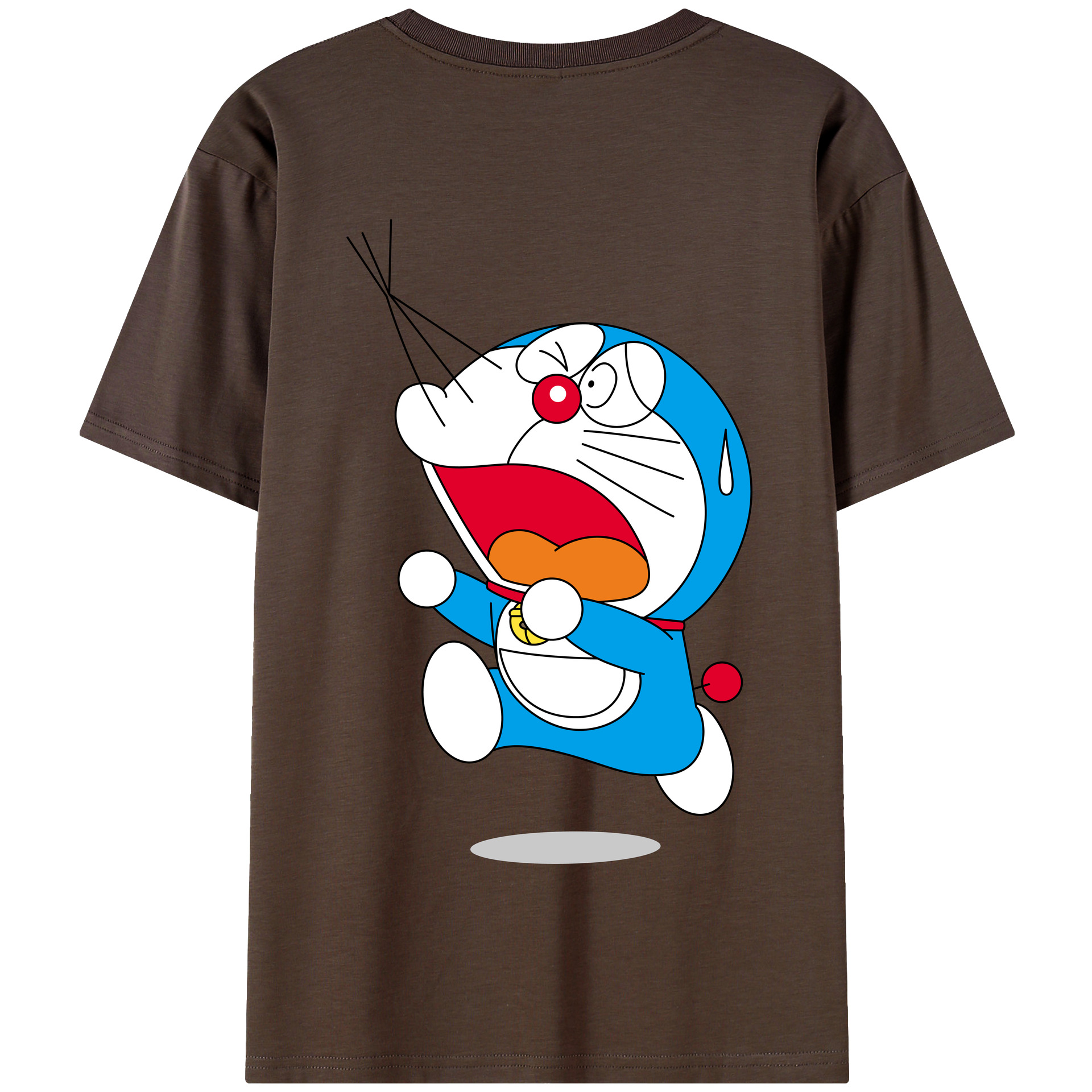 （画像用） ドラえもん Doraemon 綿100％半袖Tシャツ（背面プリント）