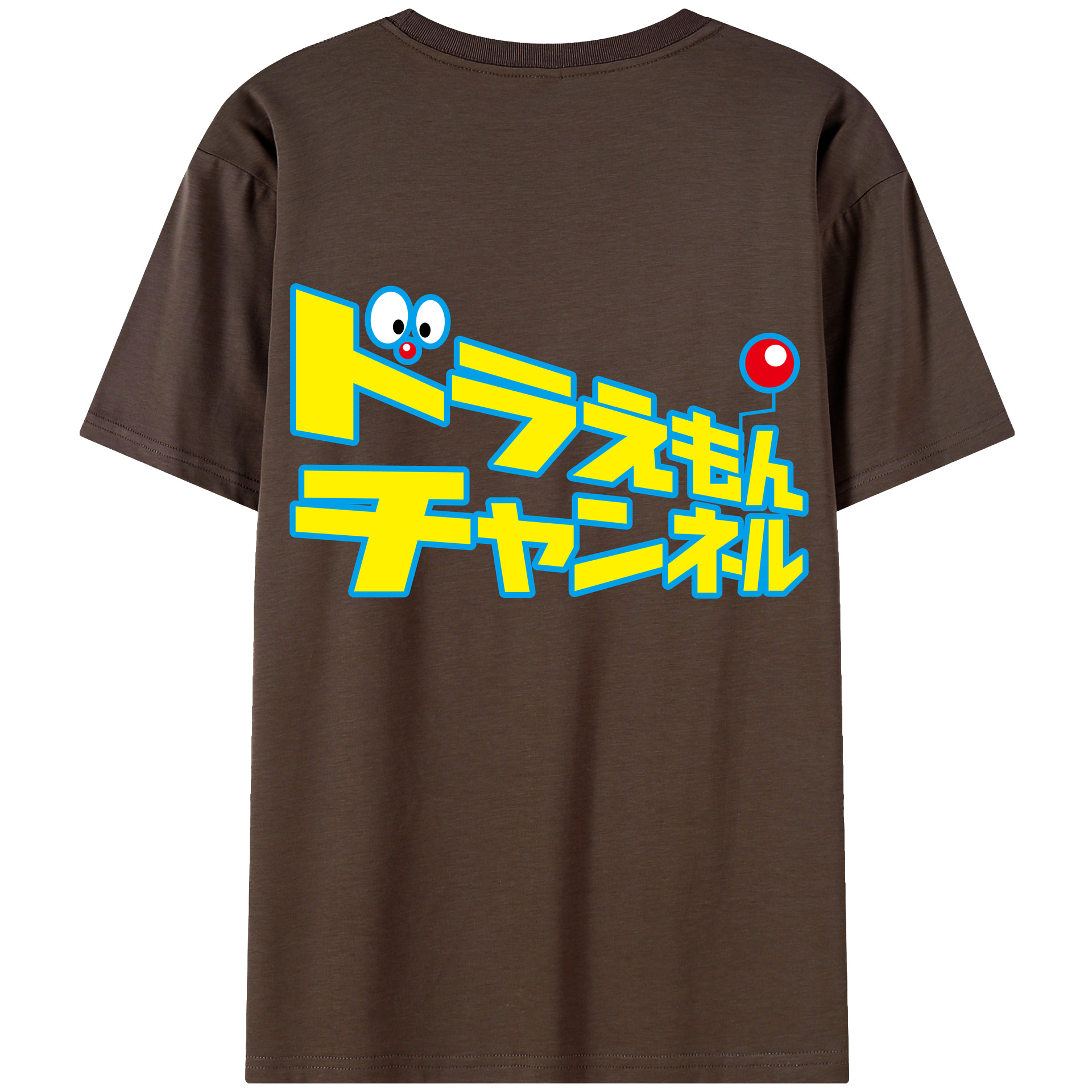 （画像用） ドラえもん Doraemon 綿100％半袖Tシャツ（背面プリント）
