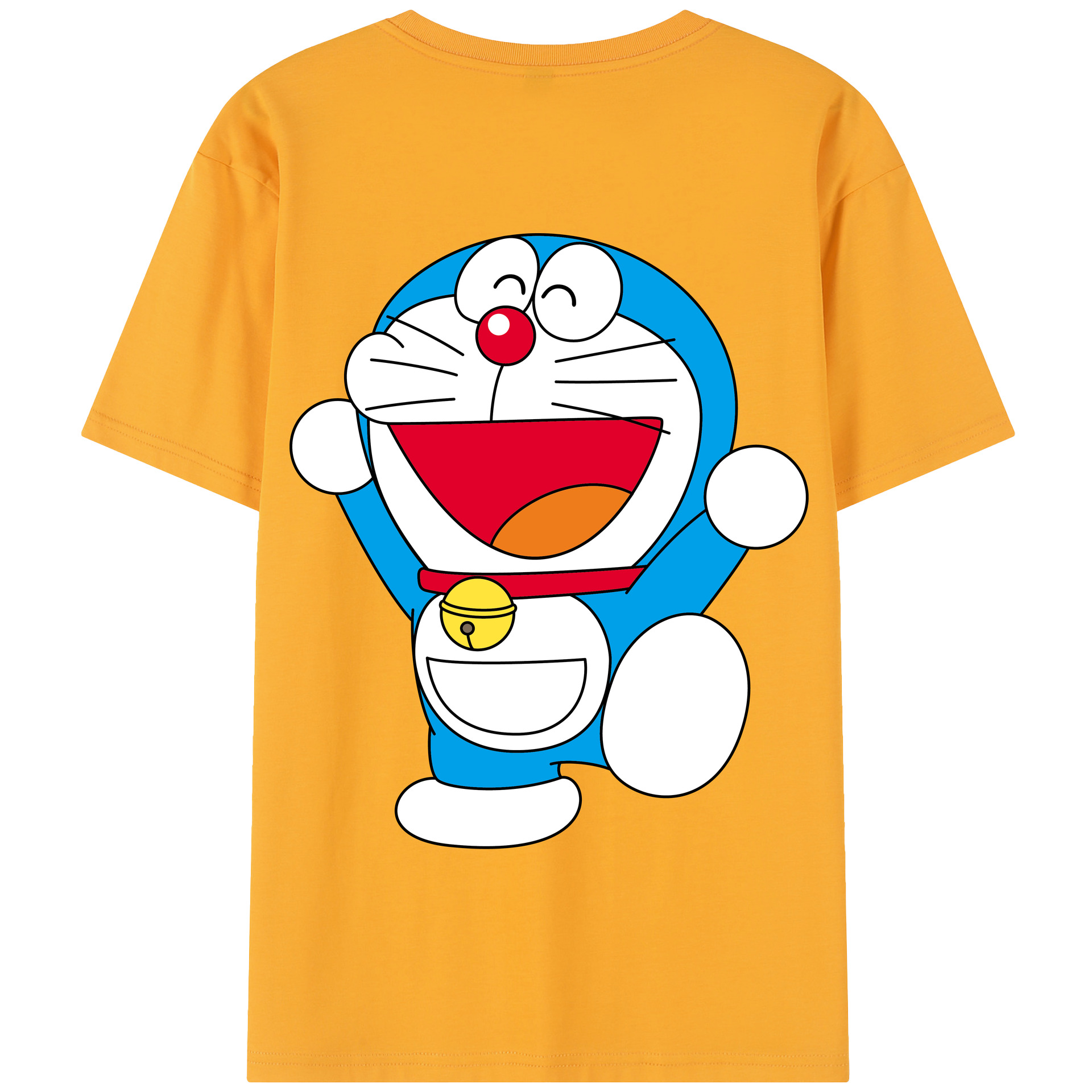 （画像用） ドラえもん Doraemon 綿100％半袖Tシャツ（背面プリント）