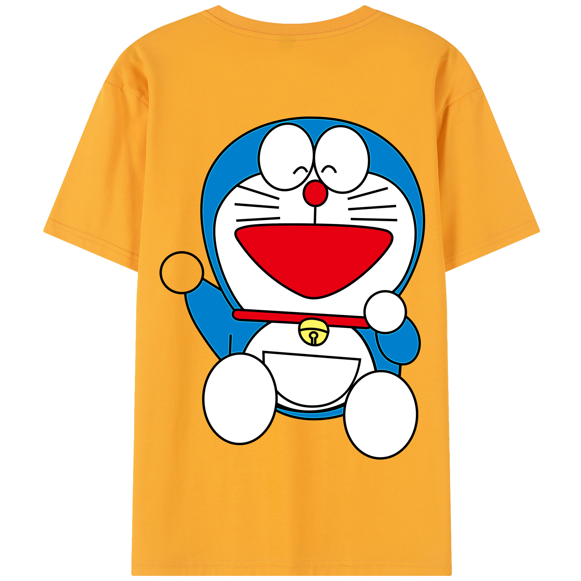 （画像用） ドラえもん Doraemon 綿100％半袖Tシャツ（背面プリント）