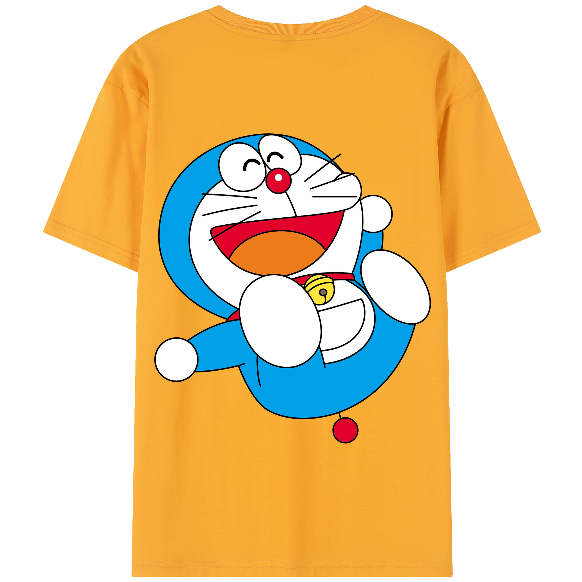 （画像用） ドラえもん Doraemon 綿100％半袖Tシャツ（背面プリント）