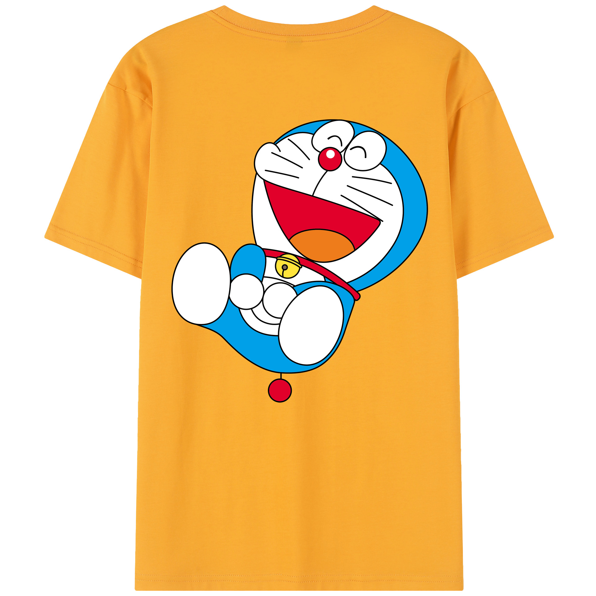 （画像用） ドラえもん Doraemon 綿100％半袖Tシャツ（背面プリント）