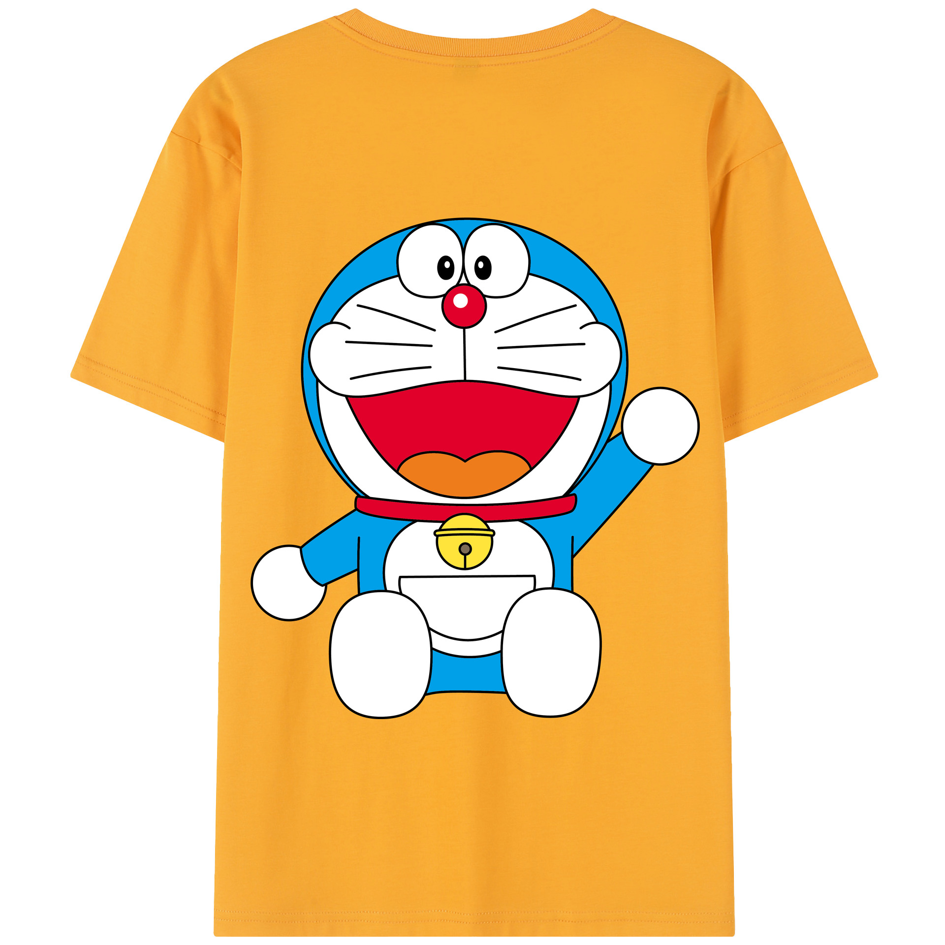 （画像用） ドラえもん Doraemon 綿100％半袖Tシャツ（背面プリント）