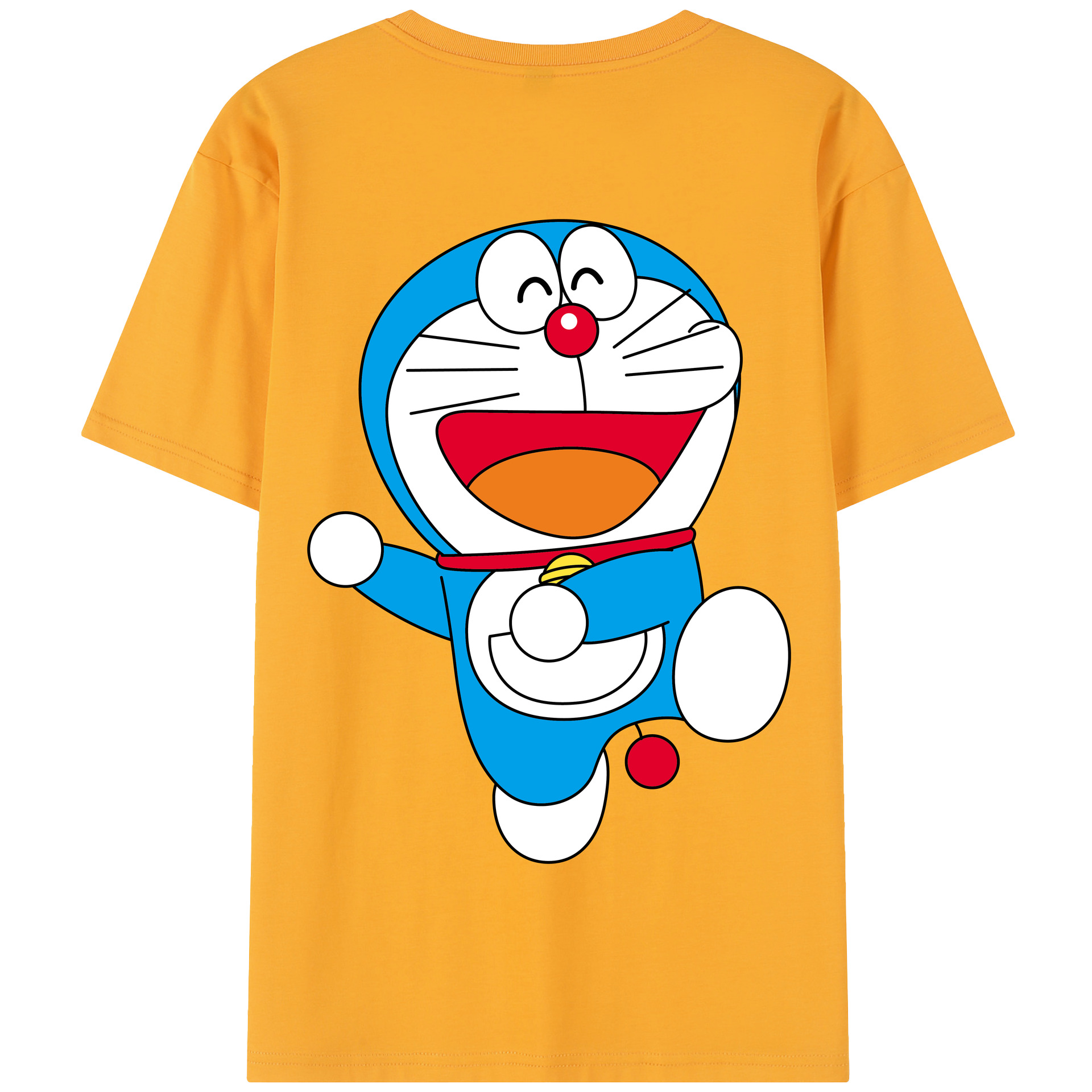 （画像用） ドラえもん Doraemon 綿100％半袖Tシャツ（背面プリント）