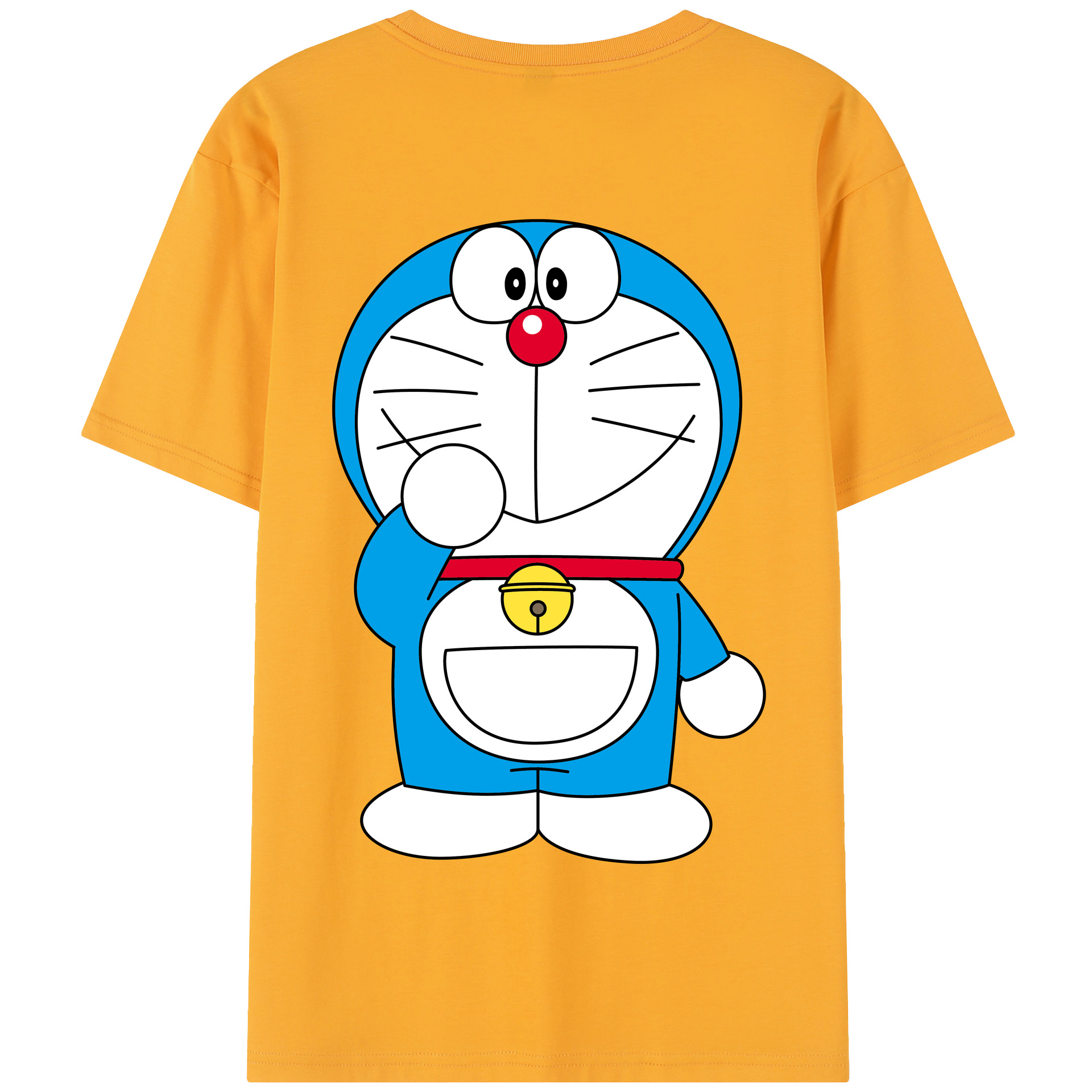 （画像用） ドラえもん Doraemon 綿100％半袖Tシャツ（背面プリント）