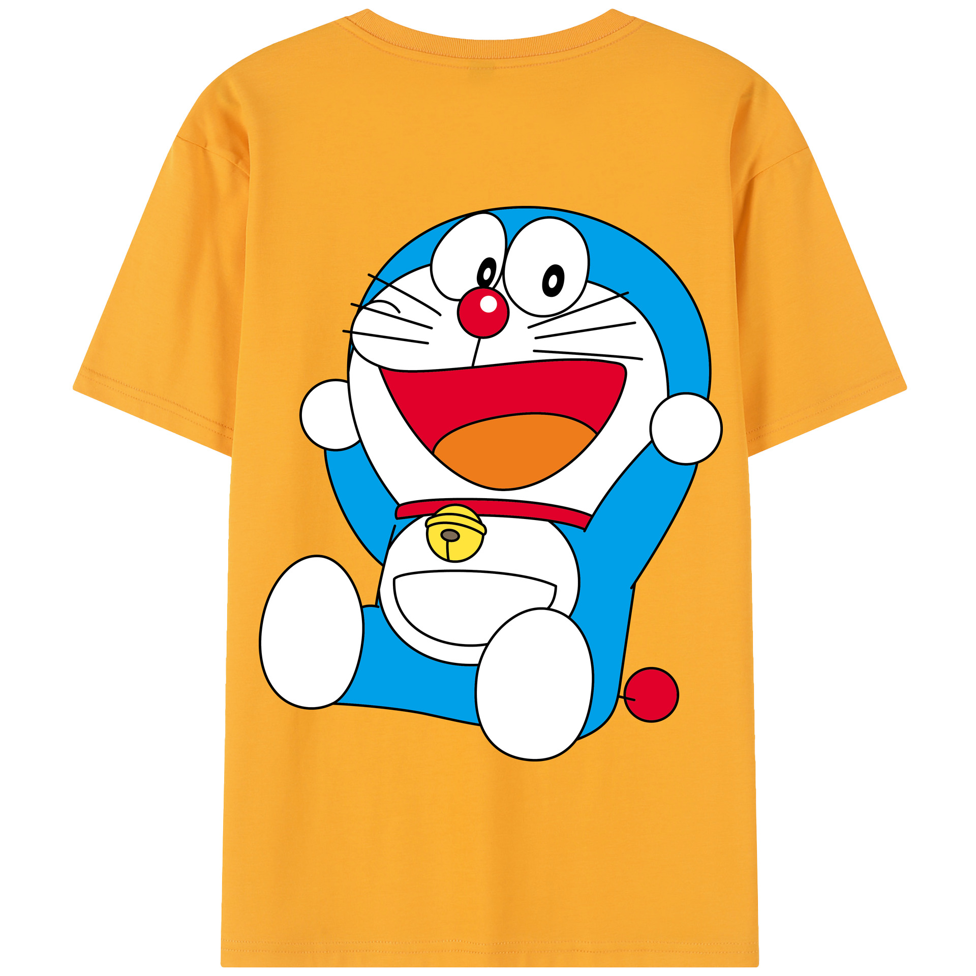 （画像用） ドラえもん Doraemon 綿100％半袖Tシャツ（背面プリント）