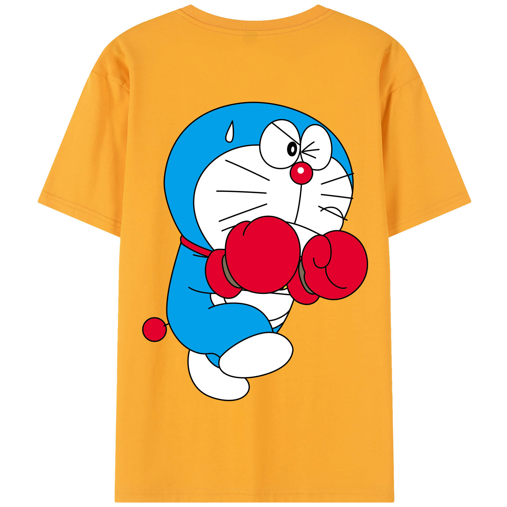 （画像用） ドラえもん Doraemon 綿100％半袖Tシャツ（背面プリント）