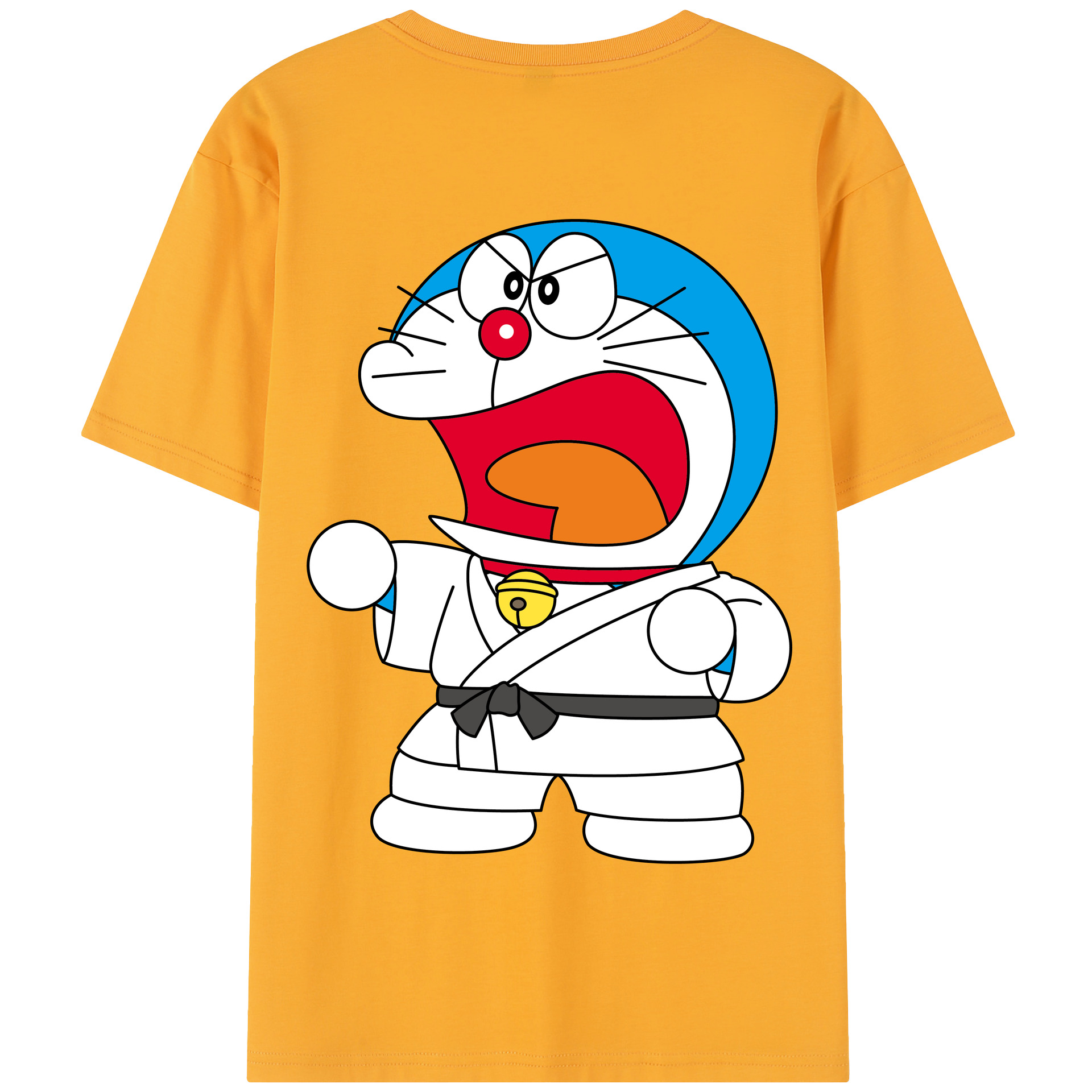 （画像用） ドラえもん Doraemon 綿100％半袖Tシャツ（背面プリント）