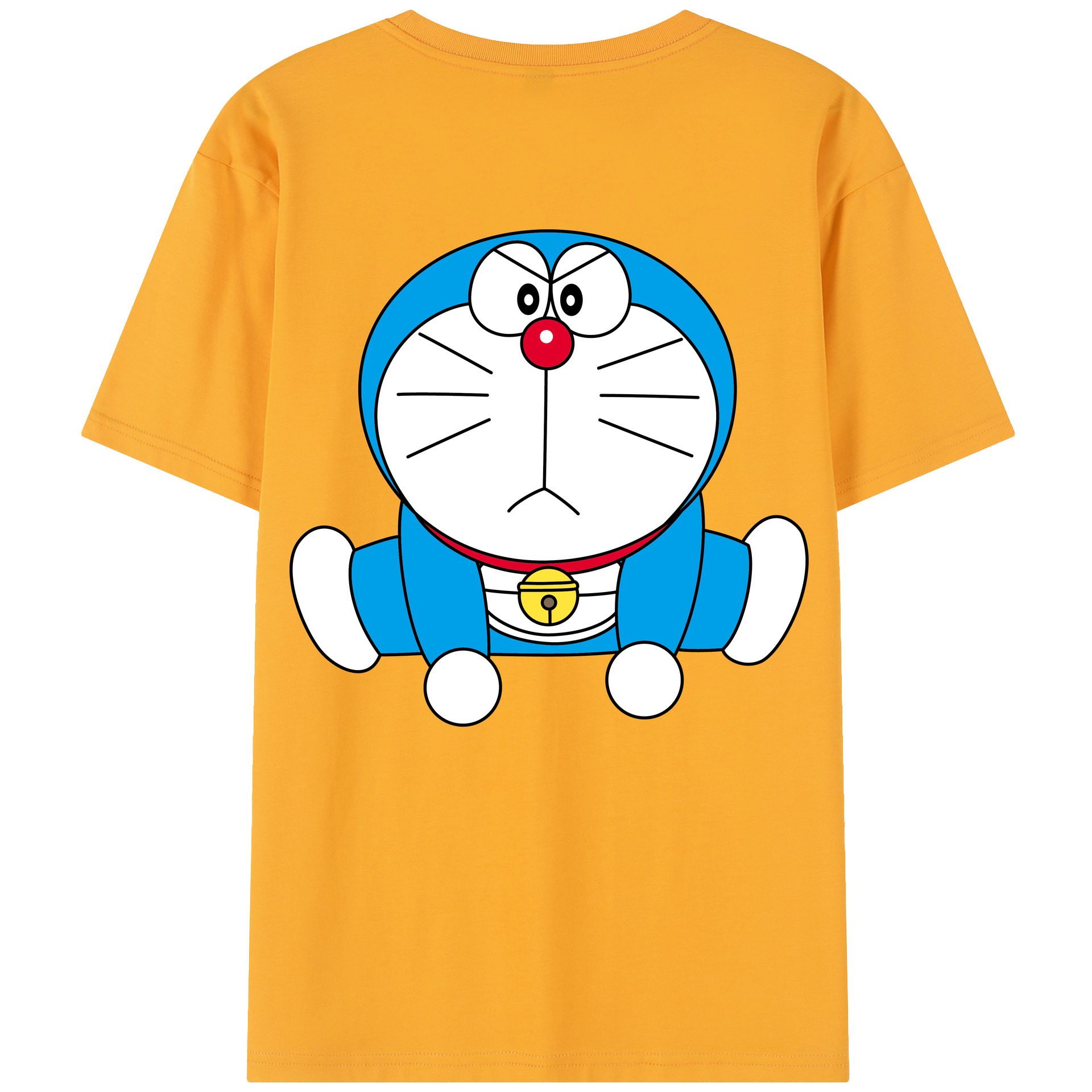（画像用） ドラえもん Doraemon 綿100％半袖Tシャツ（背面プリント）