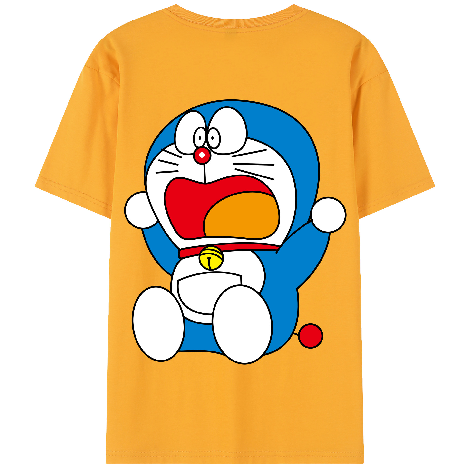 （画像用） ドラえもん Doraemon 綿100％半袖Tシャツ（背面プリント）