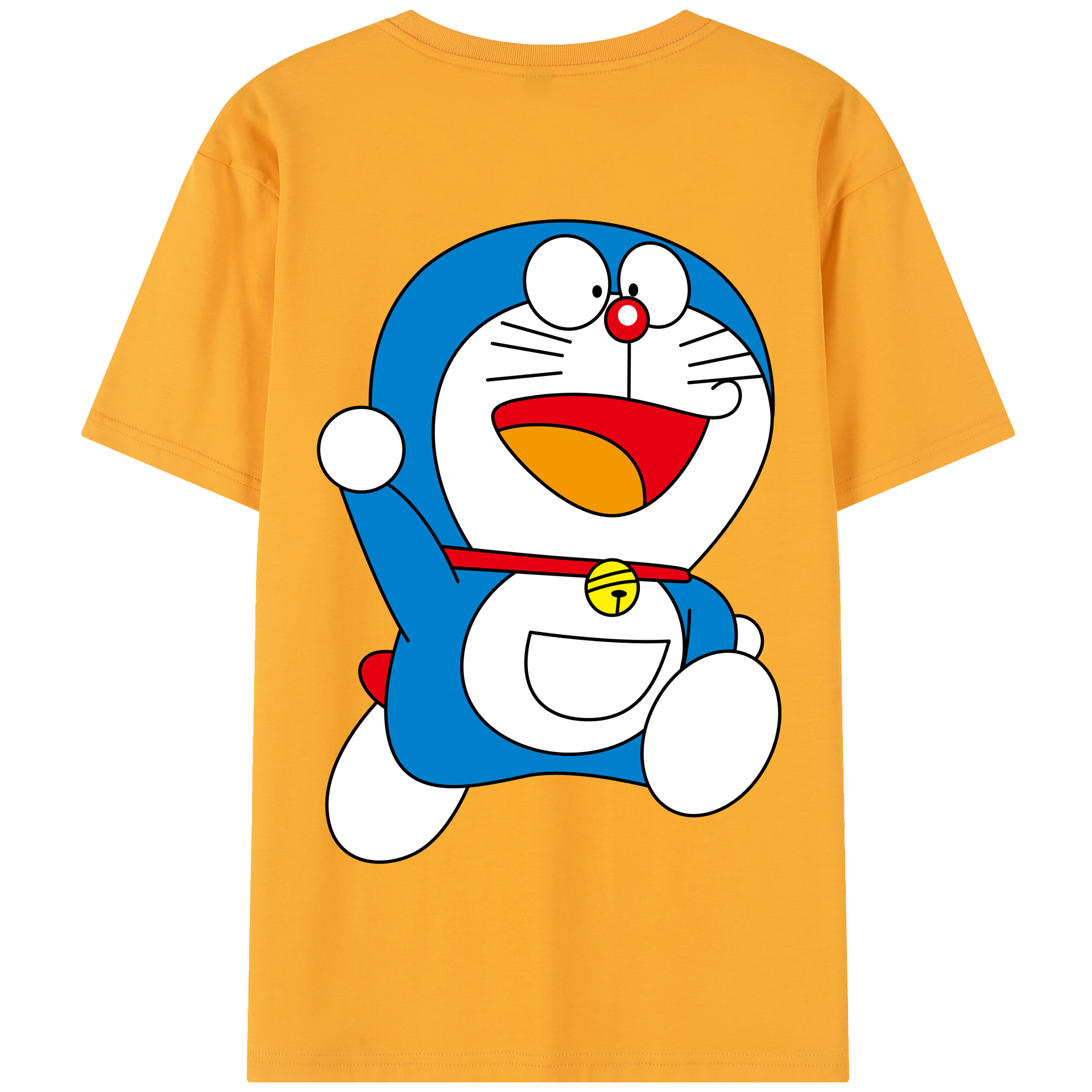 （画像用） ドラえもん Doraemon 綿100％半袖Tシャツ（背面プリント）